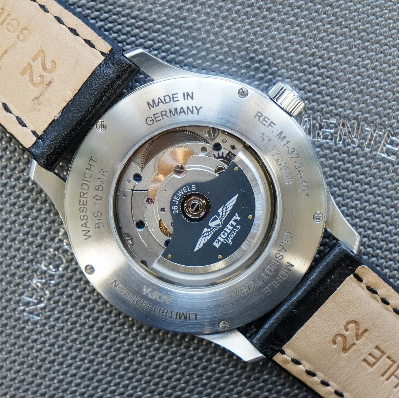 MUHLE GLASHUTTE AOPA Aerosport Limited Edition Watch M1-37-34-401 Automatic Wristwatch - ALL Original BOX & Papers! - Image 12