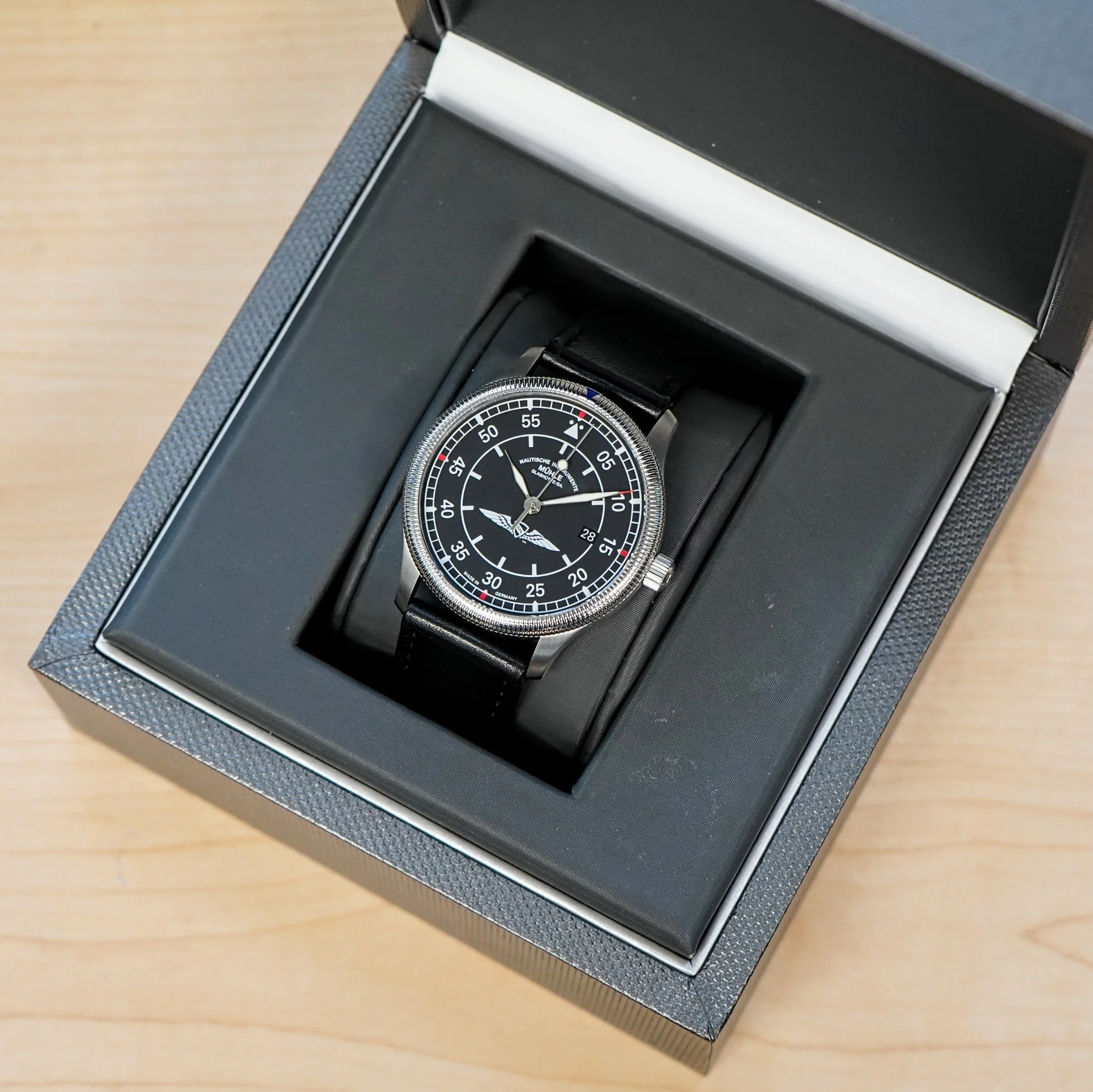 MUHLE GLASHUTTE AOPA Aerosport Limited Edition Watch M1-37-34-401 Automatic Wristwatch - ALL Original BOX & Papers! - Image 14