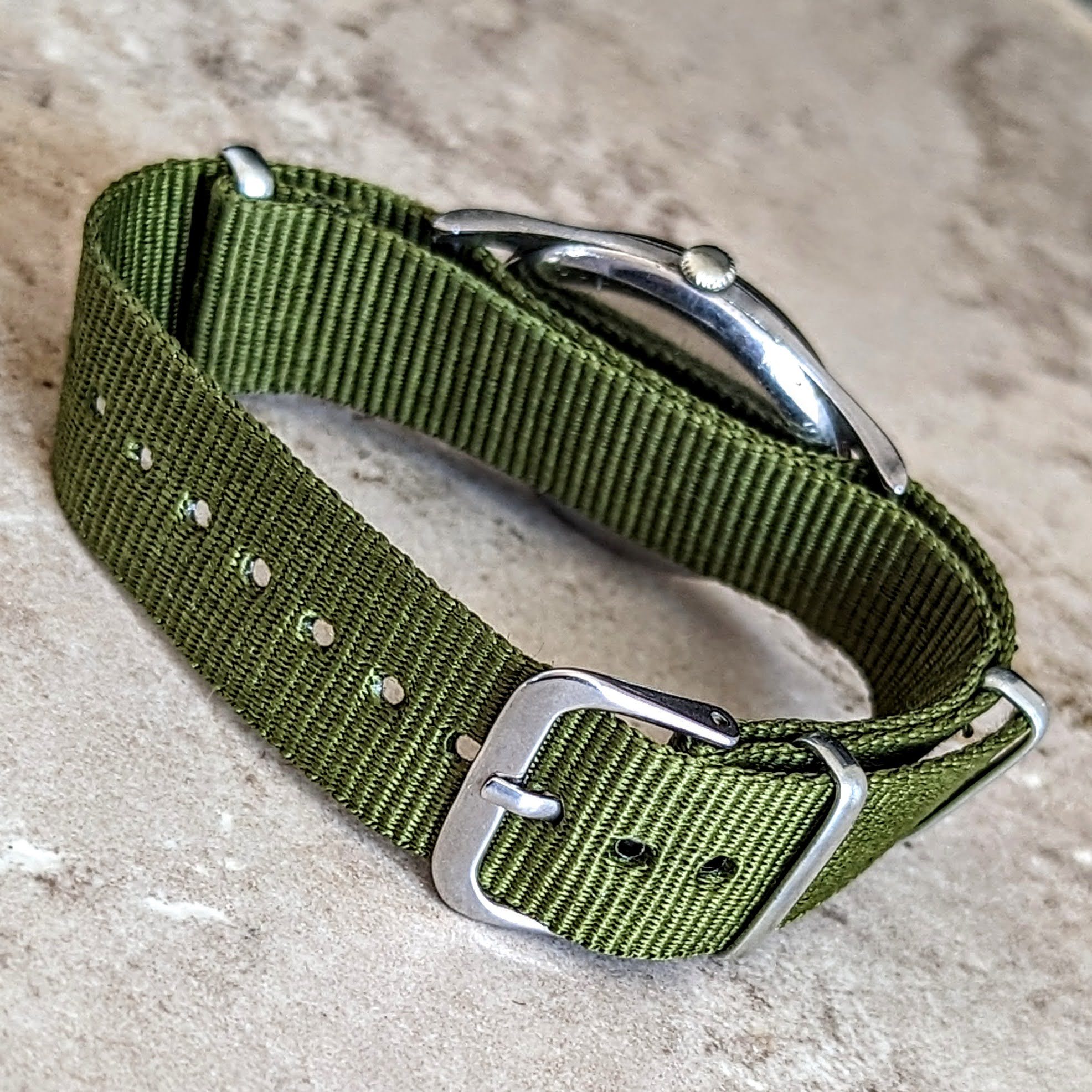 NICE WATCH Military Style 34.5mm Wristwatch Swiss Cal. ETA 960 Watch - Image 15