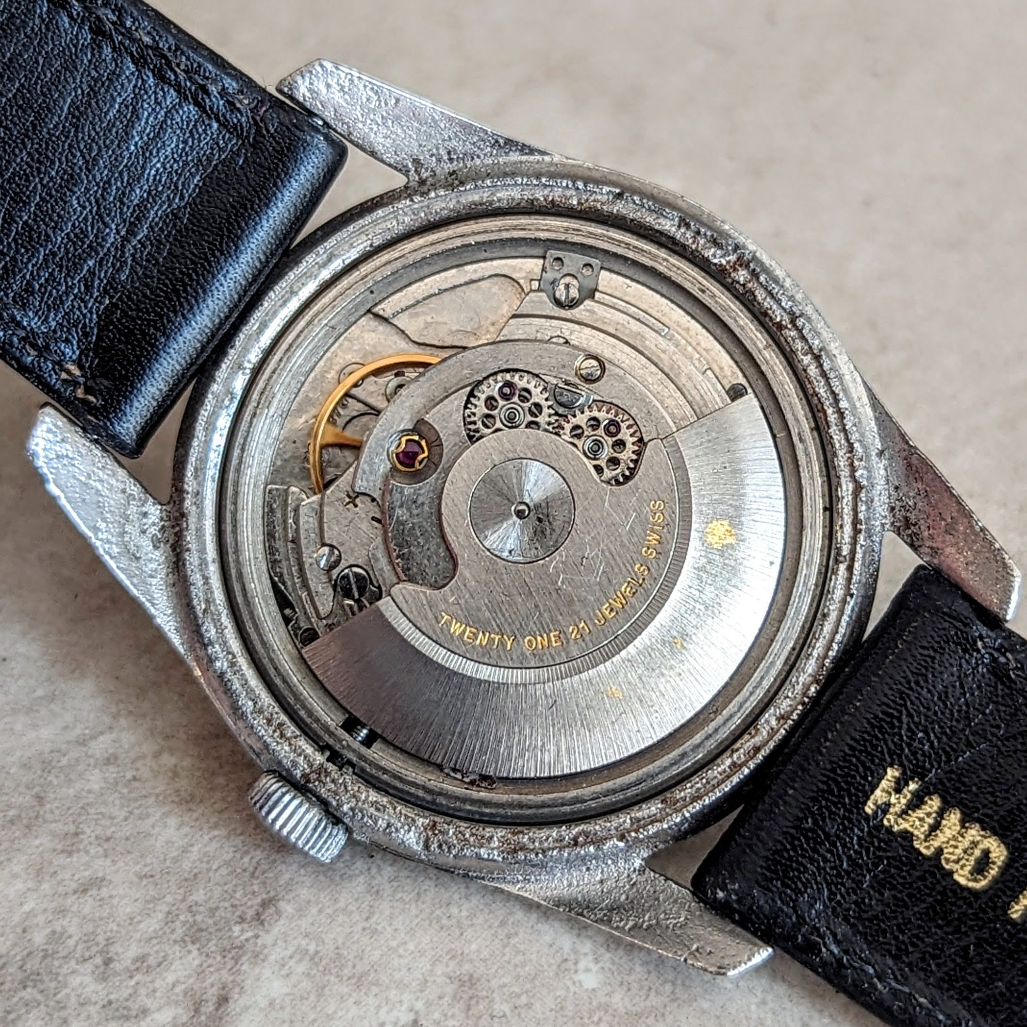 NIVADA Aquadatic Automatic Watch 21 Jewels Cal. ETA 2452 Swiss Made Wristwatch - Image 13