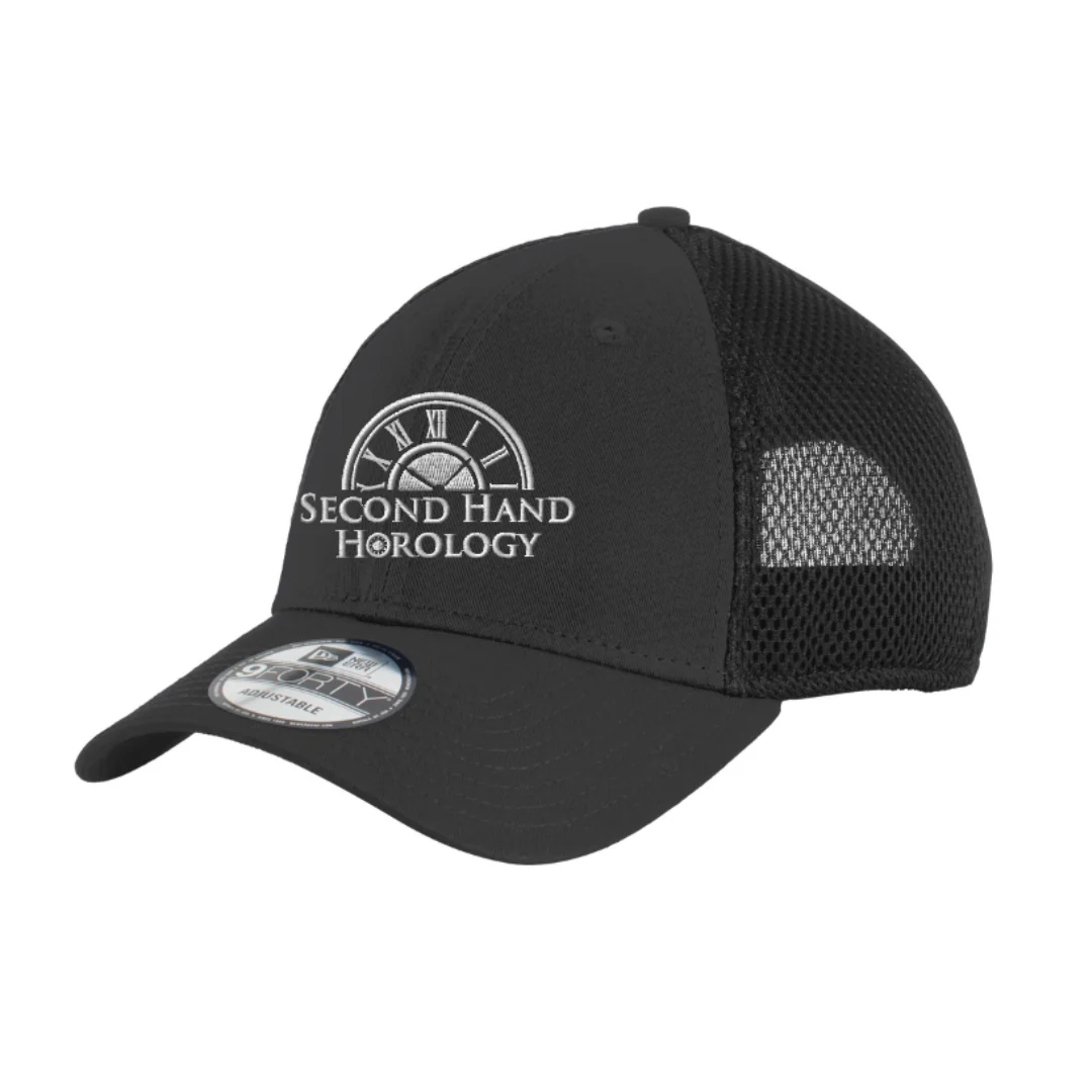 Official SHH Hat Black Embroidered Adjustable Cap Second Hand Horology - Image 6