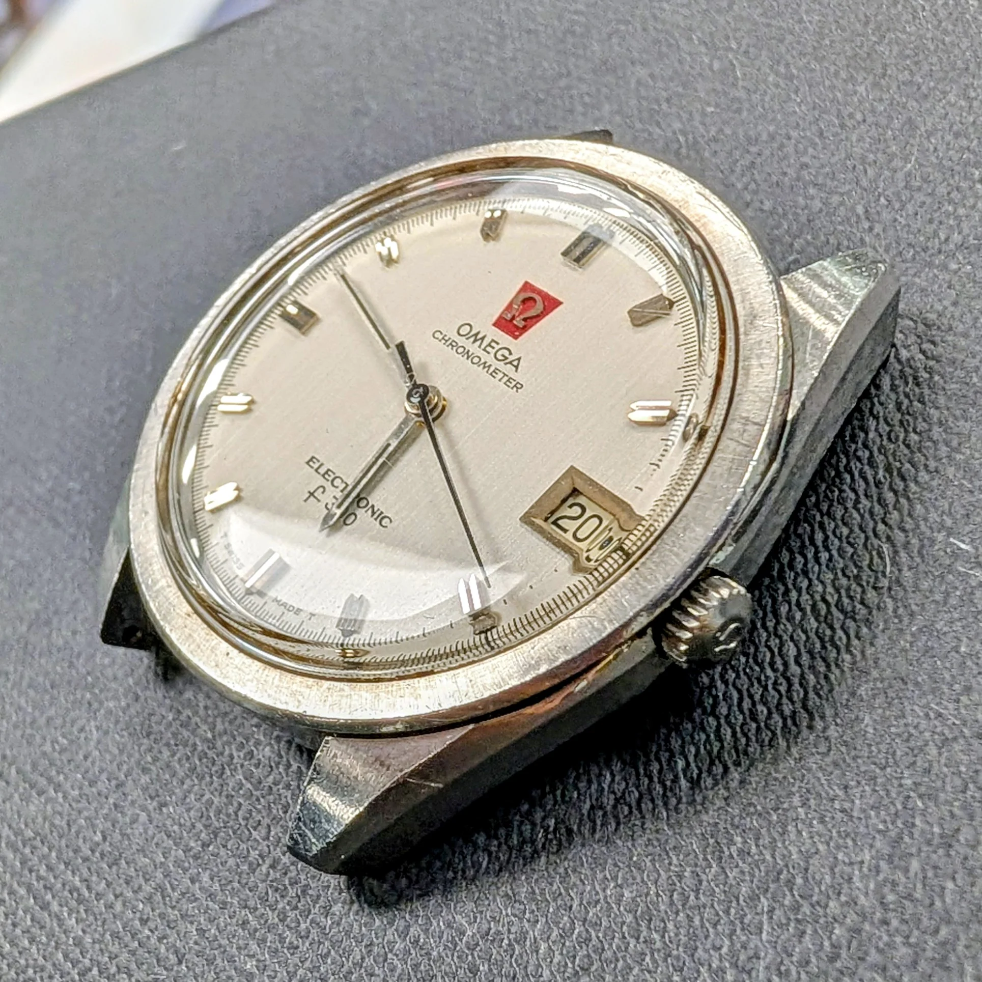 Omega Chronometer Electronic f300Hz Watch 196.001 36mm S.S. ESA 9162 Wristwatch - Image 14