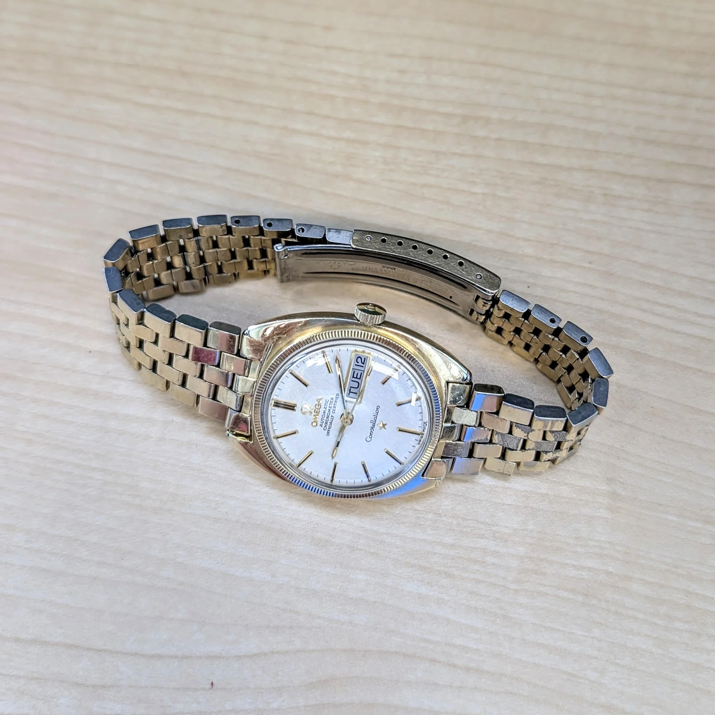 1969 Omega Constellation Automatic Watch 168.029 Day/Date COSC Wristwatch 24 Jewels Cal. 751 - Original Bracelet - Image 10