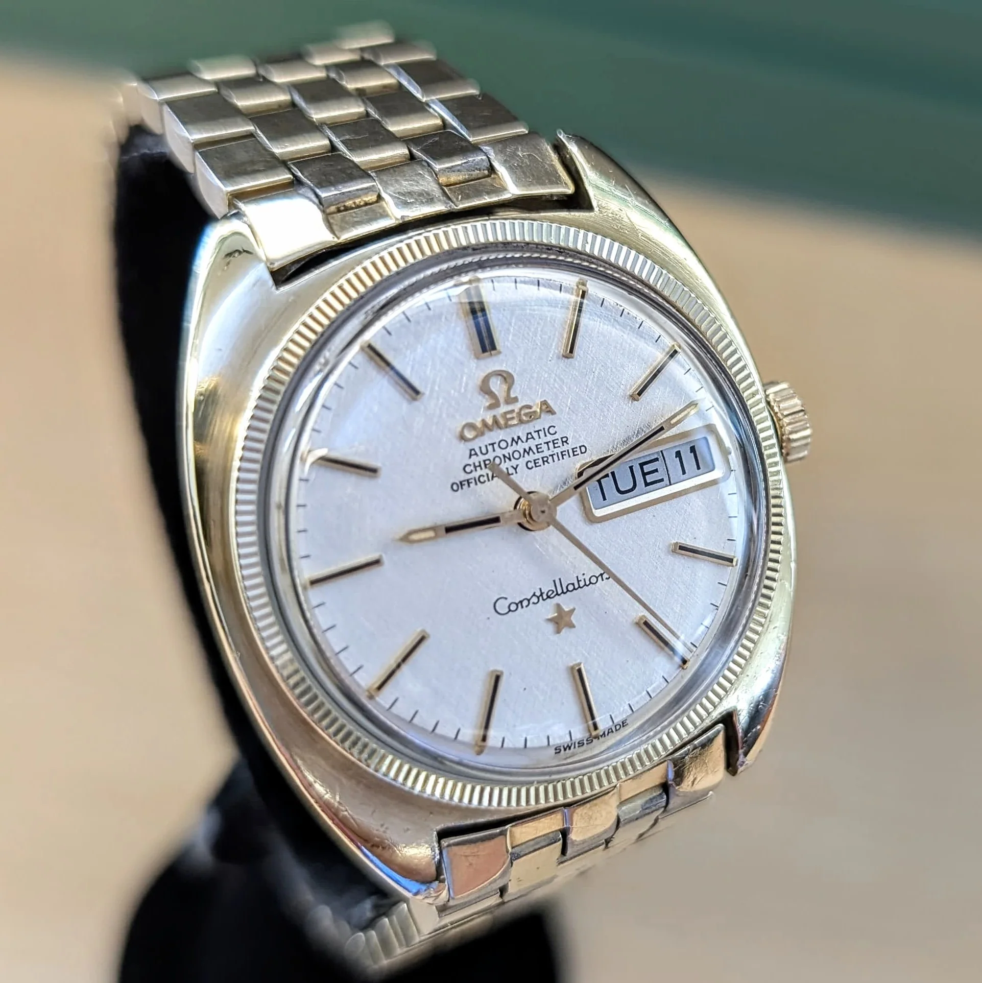 1969 Omega Constellation Automatic Watch 168.029 Day/Date COSC Wristwatch 24 Jewels Cal. 751 - Original Bracelet - Image 4