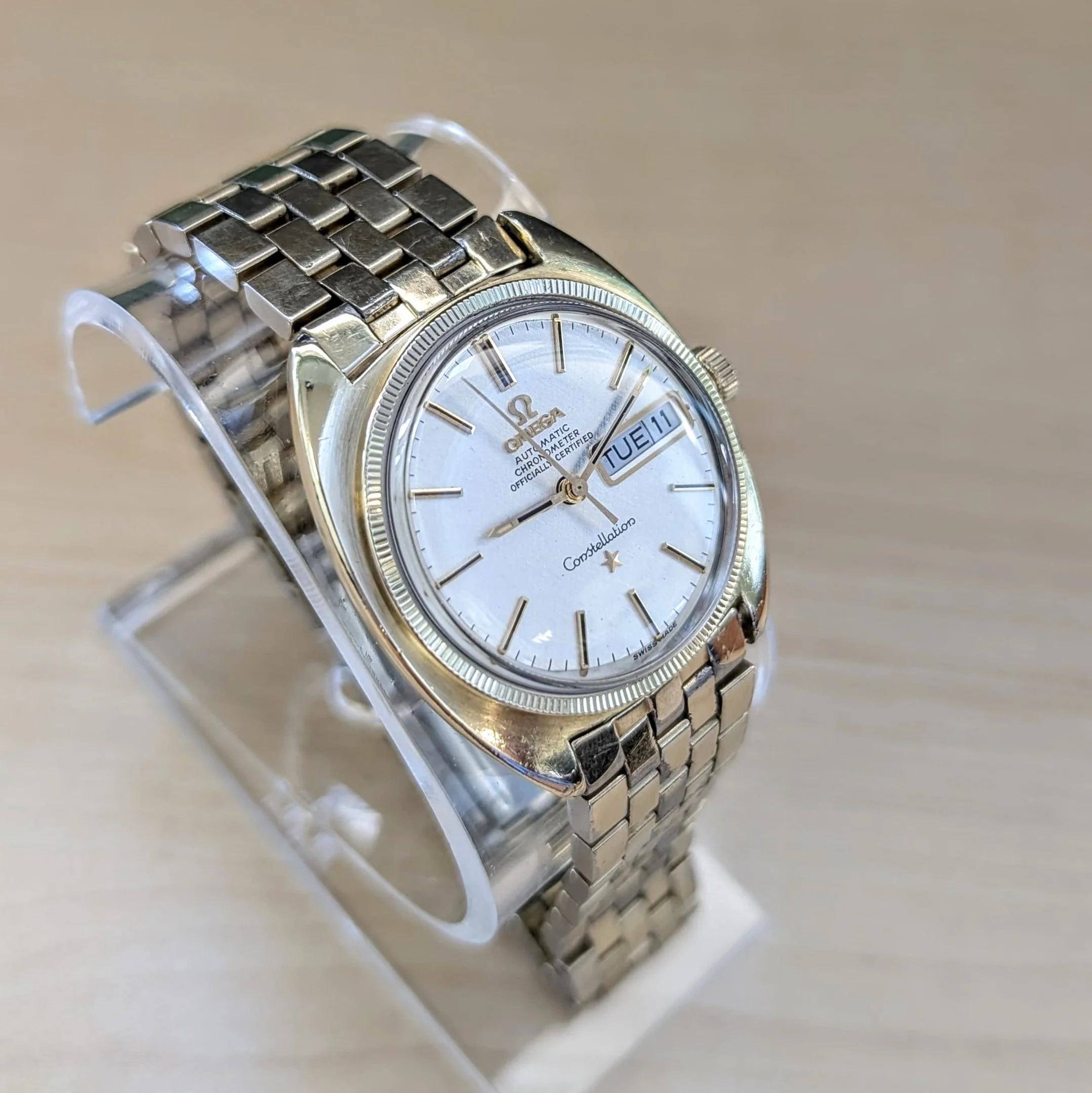 1969 Omega Constellation Automatic Watch 168.029 Day/Date COSC Wristwatch 24 Jewels Cal. 751 - Original Bracelet - Image 5
