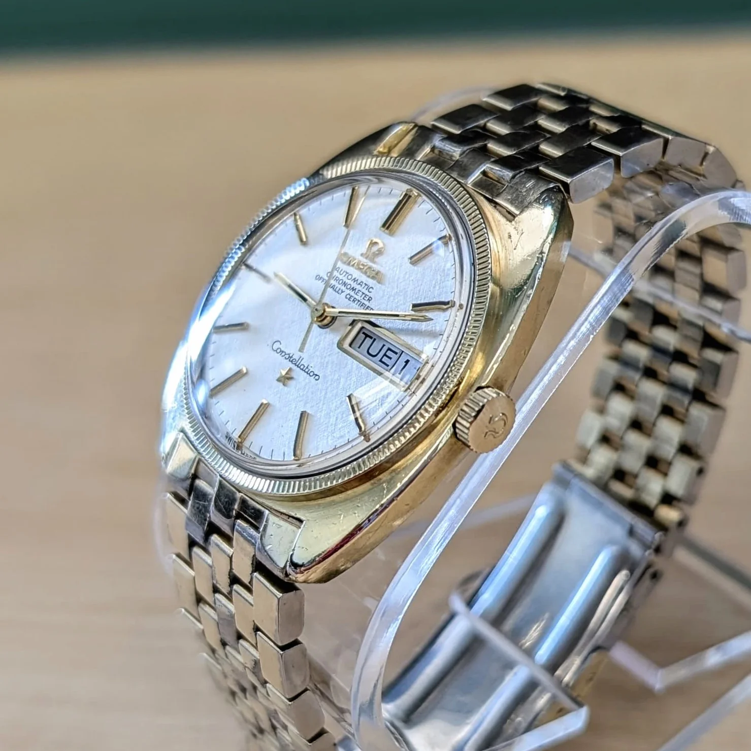 1969 Omega Constellation Automatic Watch 168.029 Day/Date COSC Wristwatch 24 Jewels Cal. 751 - Original Bracelet - Image 7