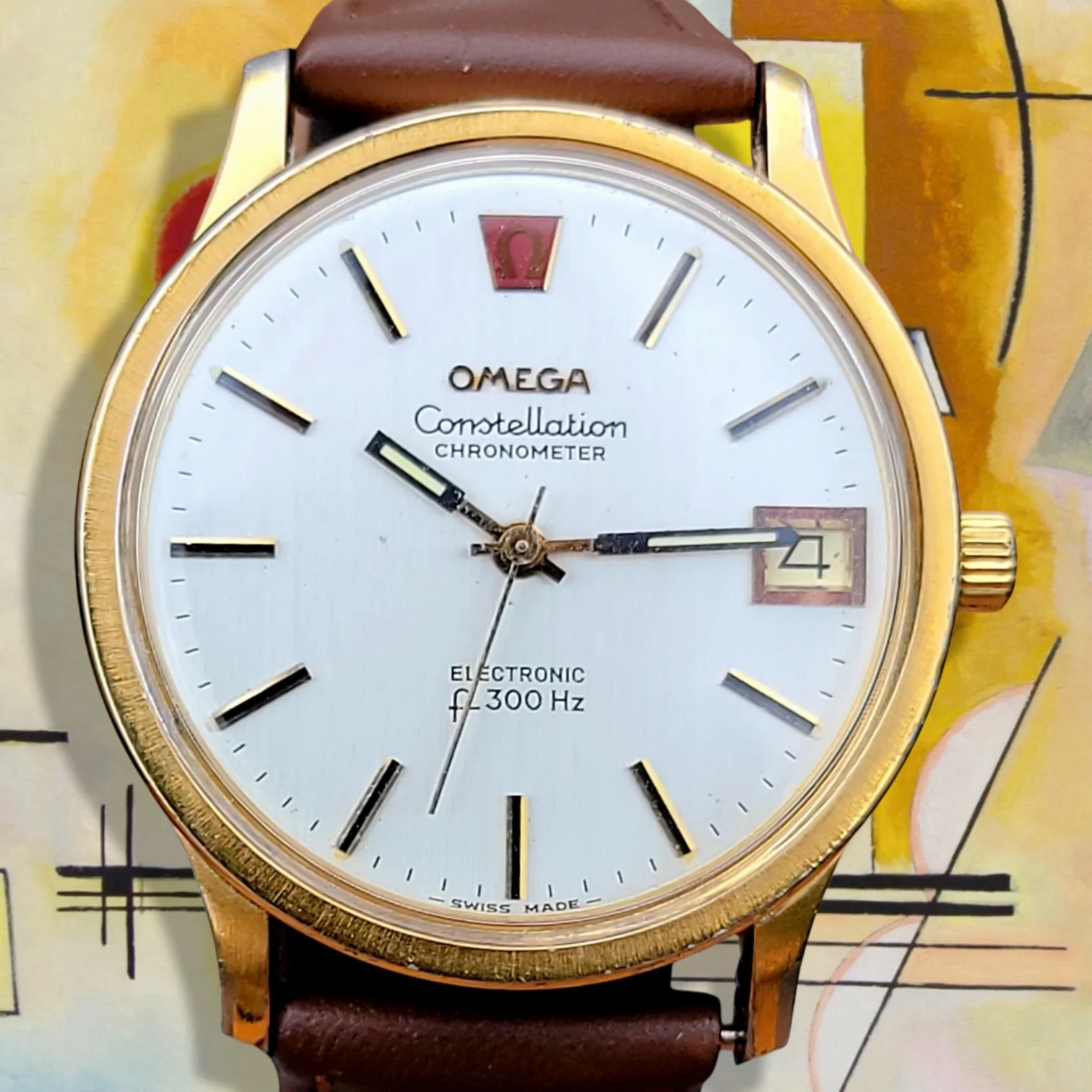 OMEGA Constellation Chronometer Electronic F300Hz Tuning Fork Watch - Image 11