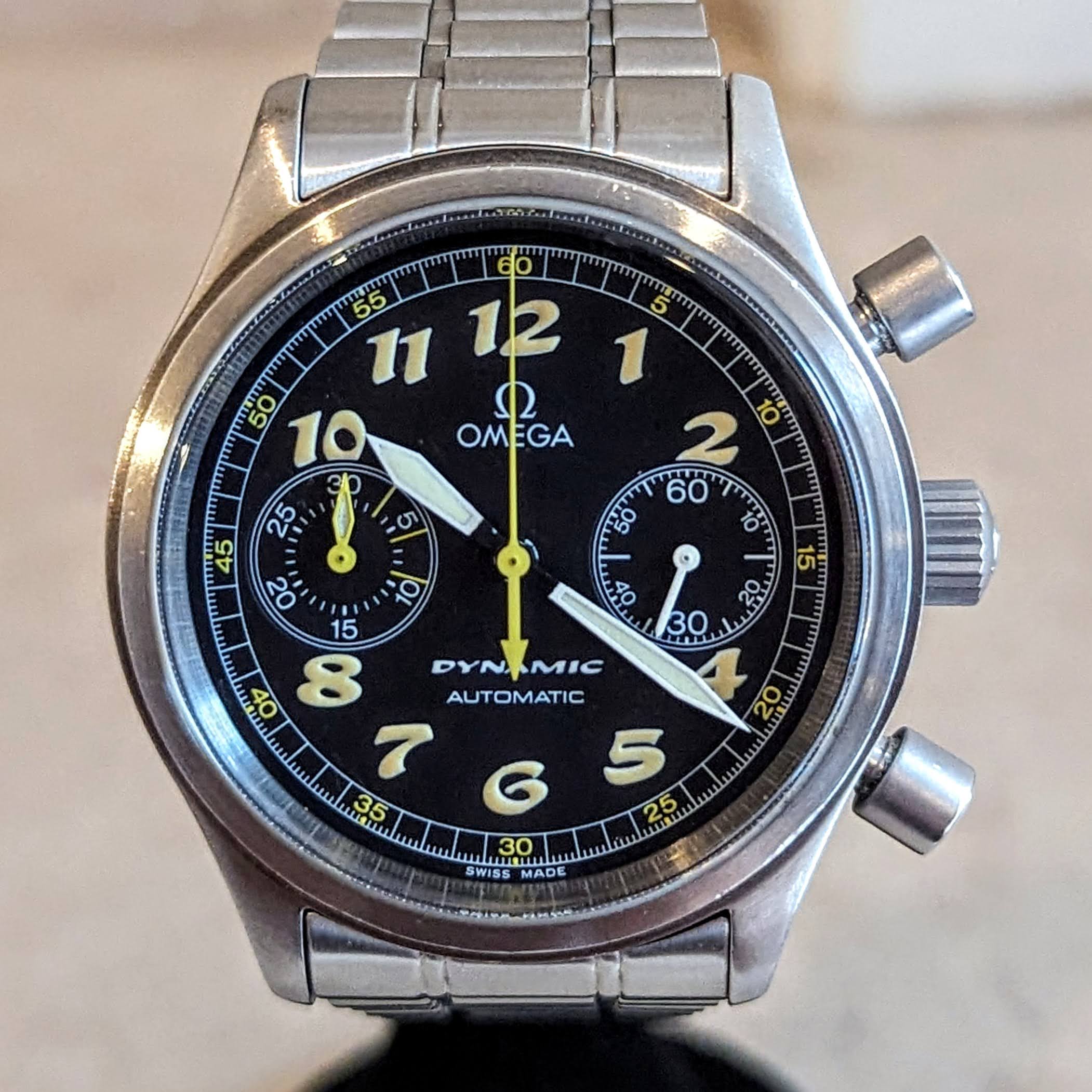 OMEGA Dynamic Chronograph Automatic Watch Ref. 175.0310 44 Jewels Wristwatch - Image 3