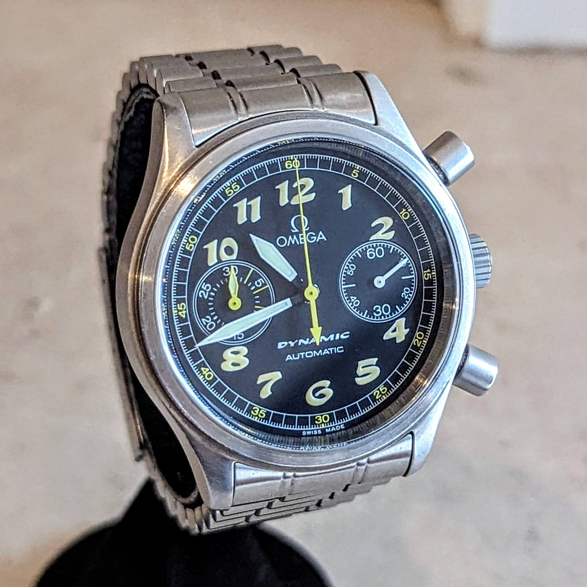 OMEGA Dynamic Chronograph Automatic Watch Ref. 175.0310 44 Jewels Wristwatch - Image 5