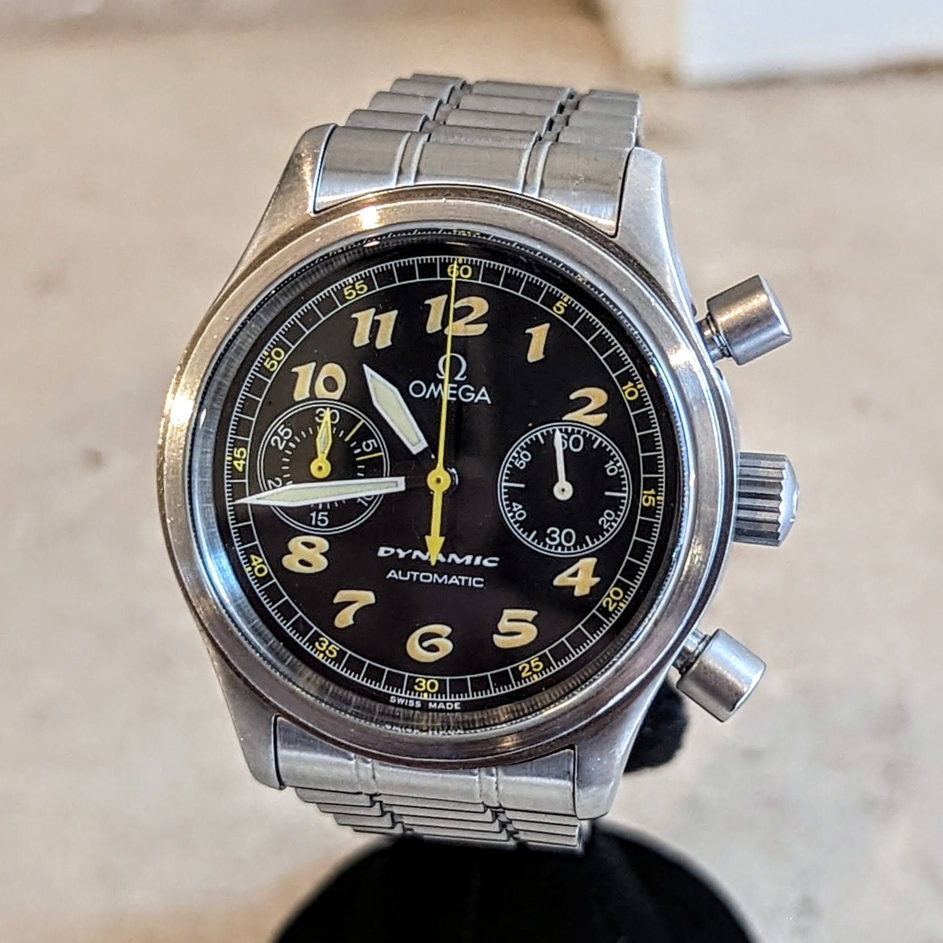 OMEGA Dynamic Chronograph Automatic Watch Ref. 175.0310 44 Jewels Wristwatch - Image 6