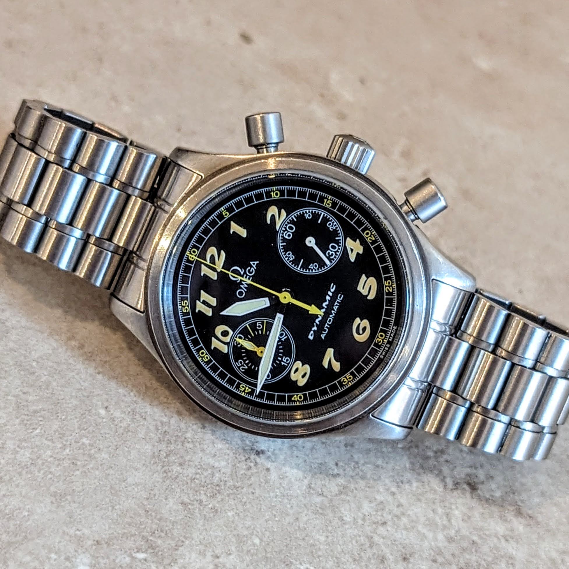 OMEGA Dynamic Chronograph Automatic Watch Ref. 175.0310 44 Jewels Wristwatch - Image 7