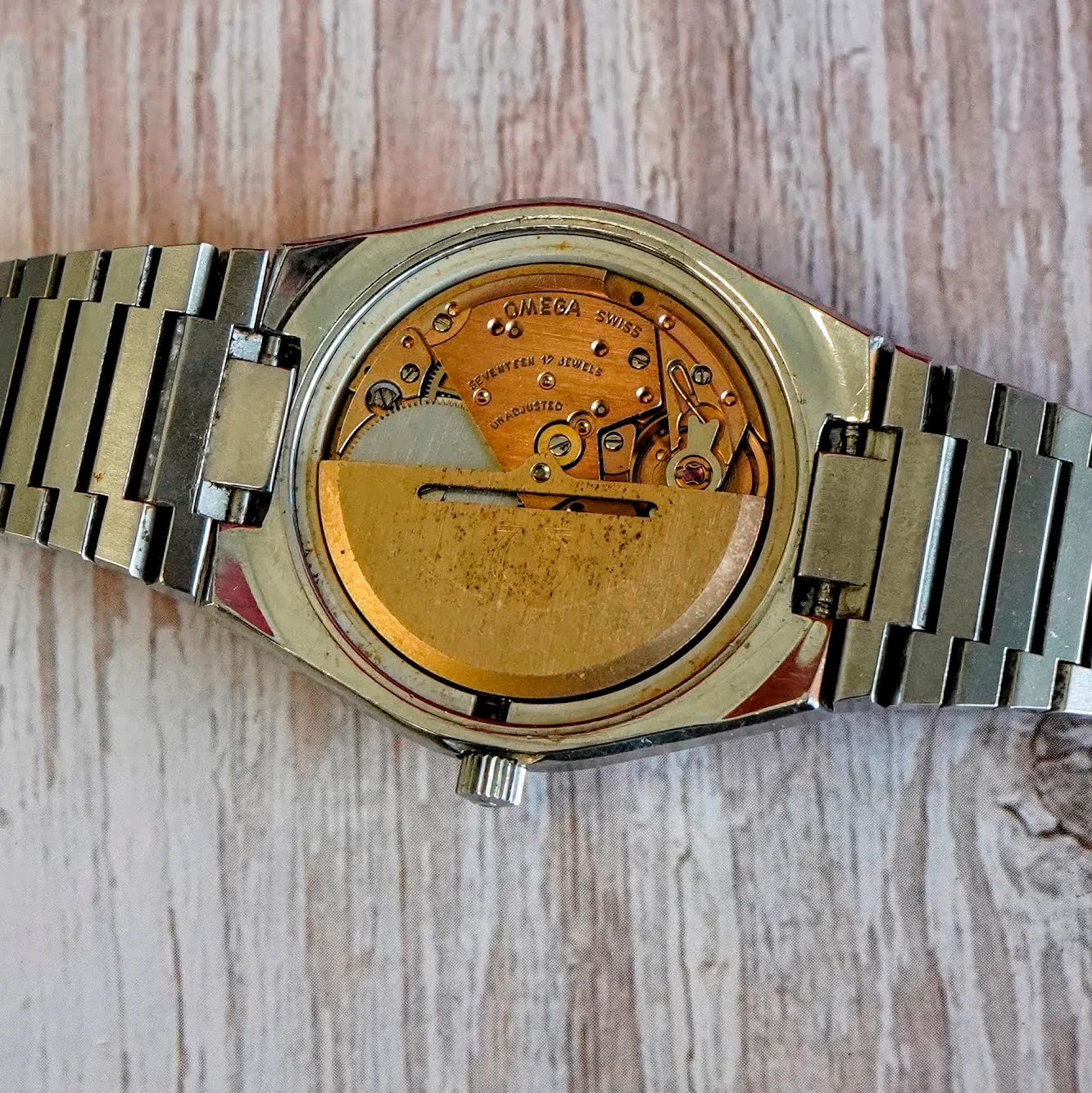 1978 Omega Seamaster Automatic Watch 166.0215 Day/Date Cal. 1020 17 Jewels 36mm ALL S.S. - Image 10