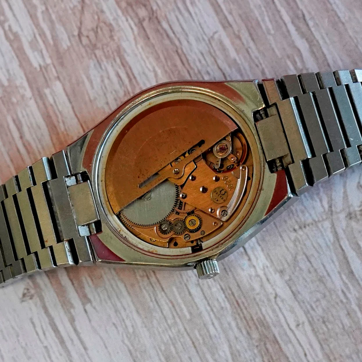 1978 Omega Seamaster Automatic Watch 166.0215 Day/Date Cal. 1020 17 Jewels 36mm ALL S.S. - Image 9
