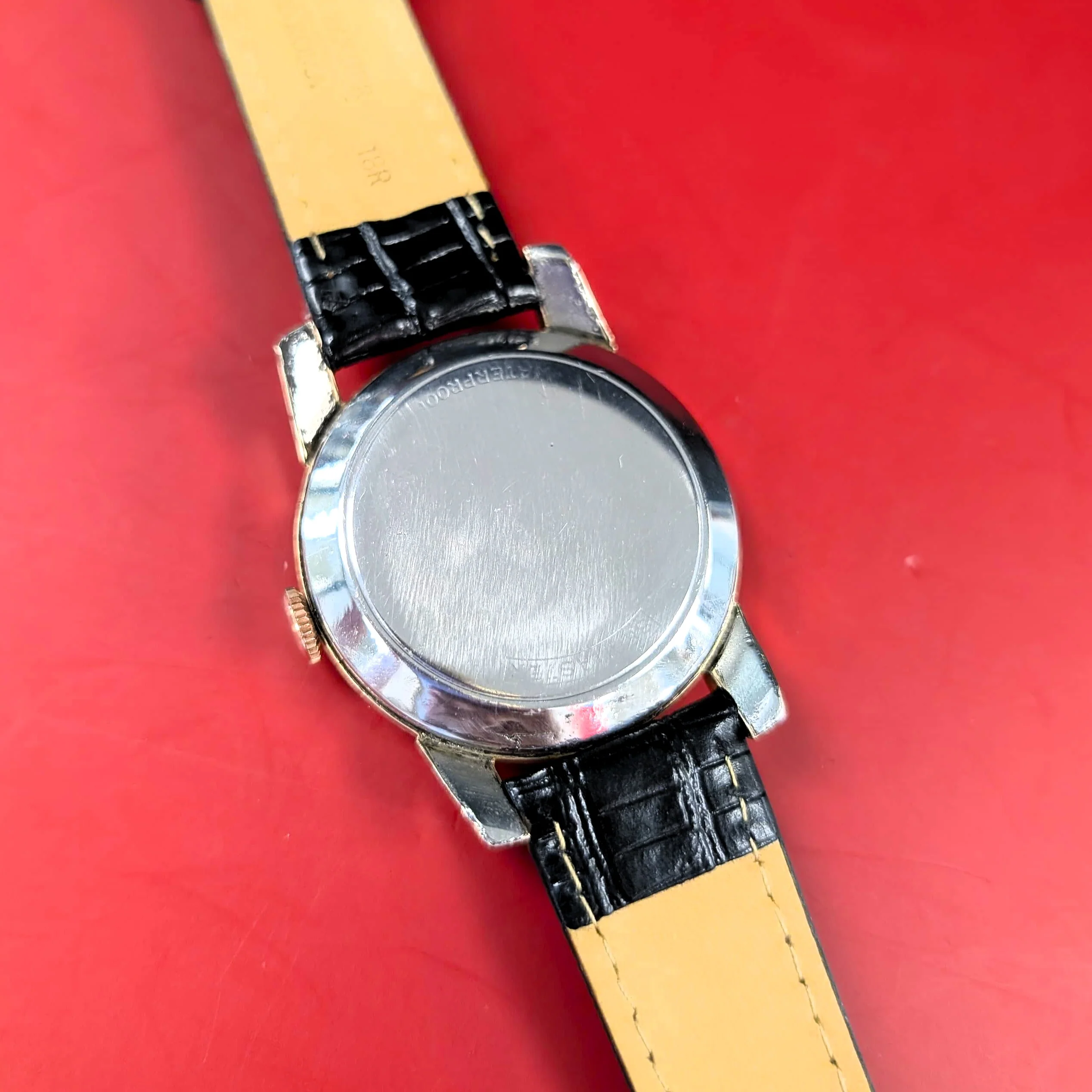 1954 Omega Seamaster Watch 2767-3SC Bumper Automatic Cal. 354 17 Jewels Rose Gold Cap - Image 14