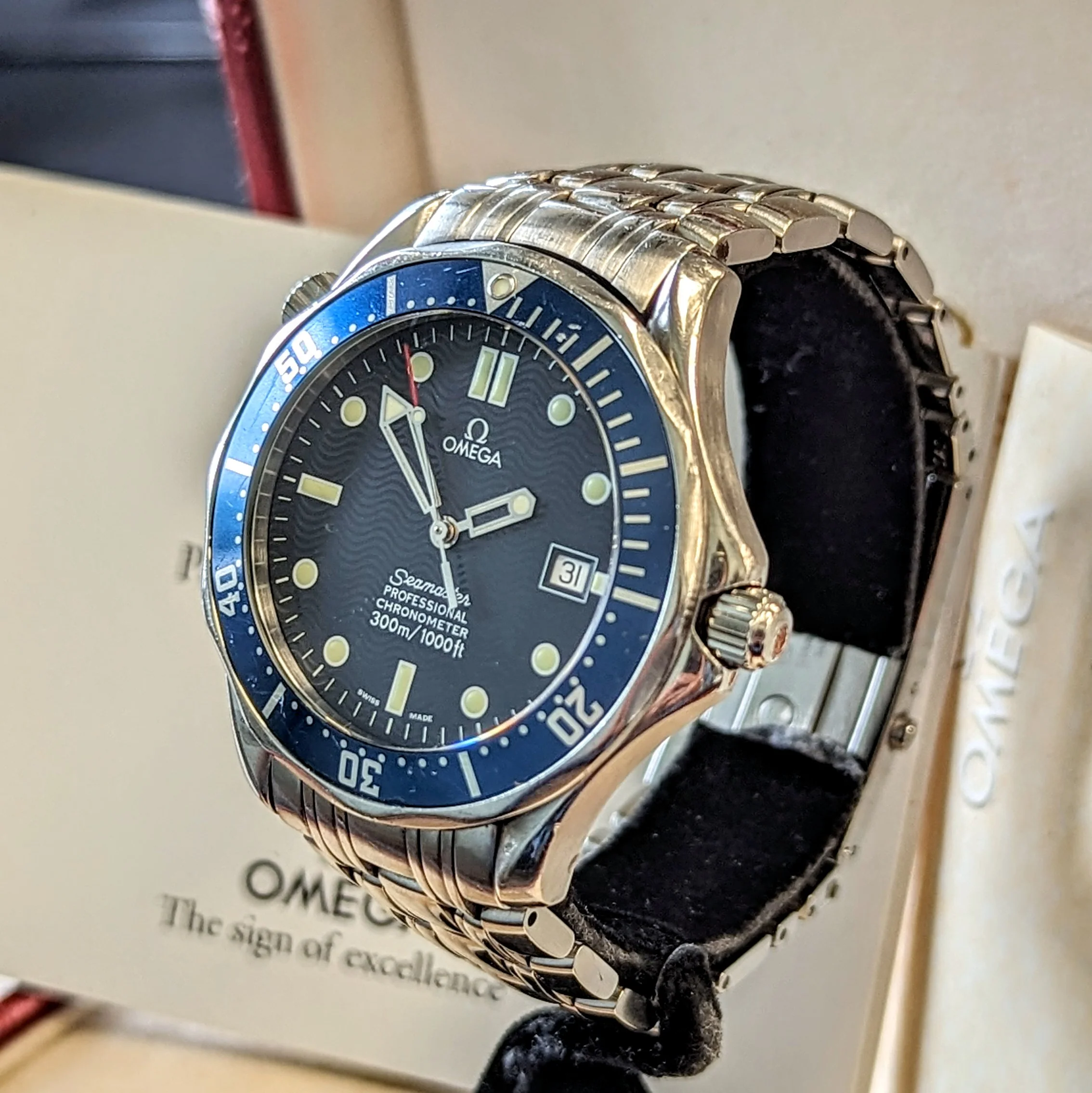 2011 OMEGA Seamaster 300 Watch 168.1623 41mm "James Bond 007" Chronometer Wristwatch ALL S.S. - Original 2-Box & Papers - Image 3