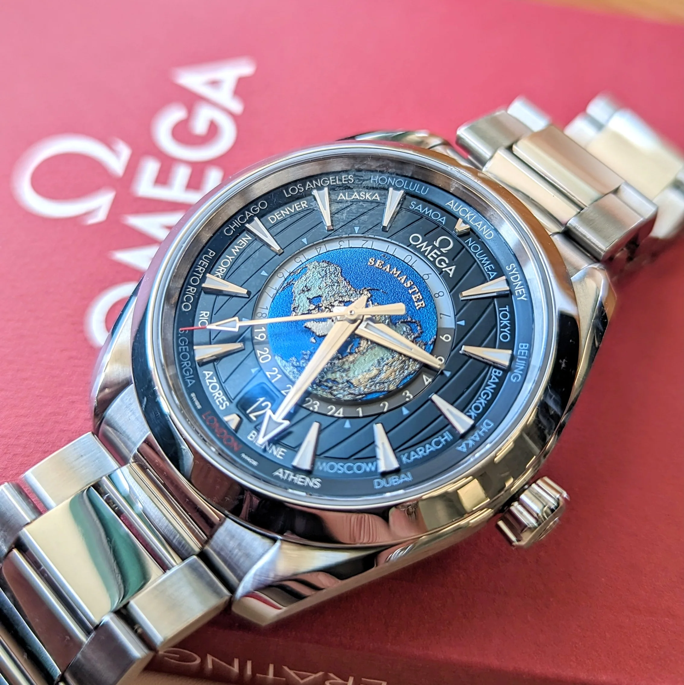 OMEGA Seamaster Aqua Terra Watch 43mm 150M ALL S.S. Wristwatch Ref. 220.10.43.22.03.001 ALL Original Double Box & Papers - Image 11