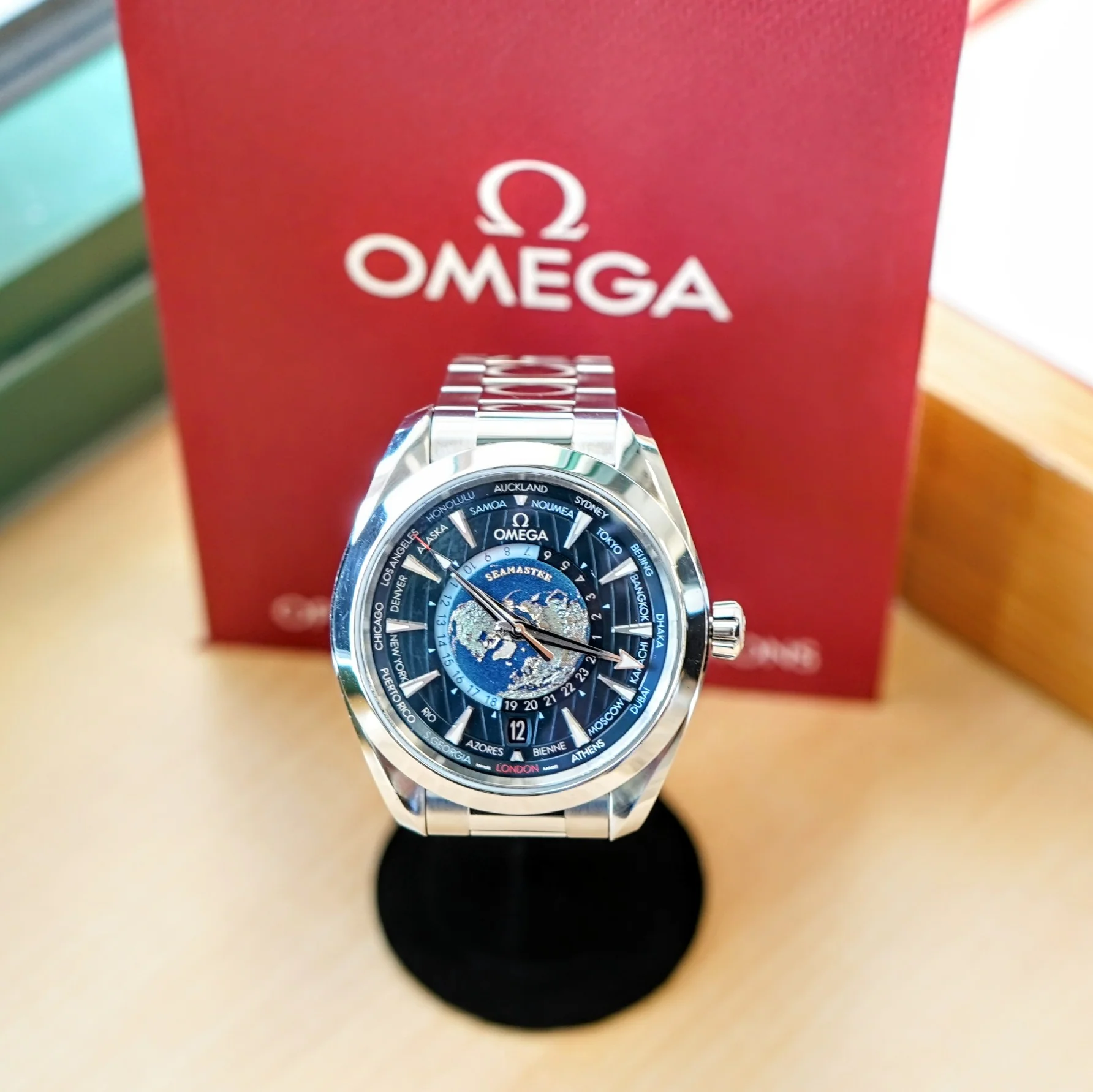 OMEGA Seamaster Aqua Terra Watch 43mm 150M ALL S.S. Wristwatch Ref. 220.10.43.22.03.001 ALL Original Double Box & Papers - Image 4