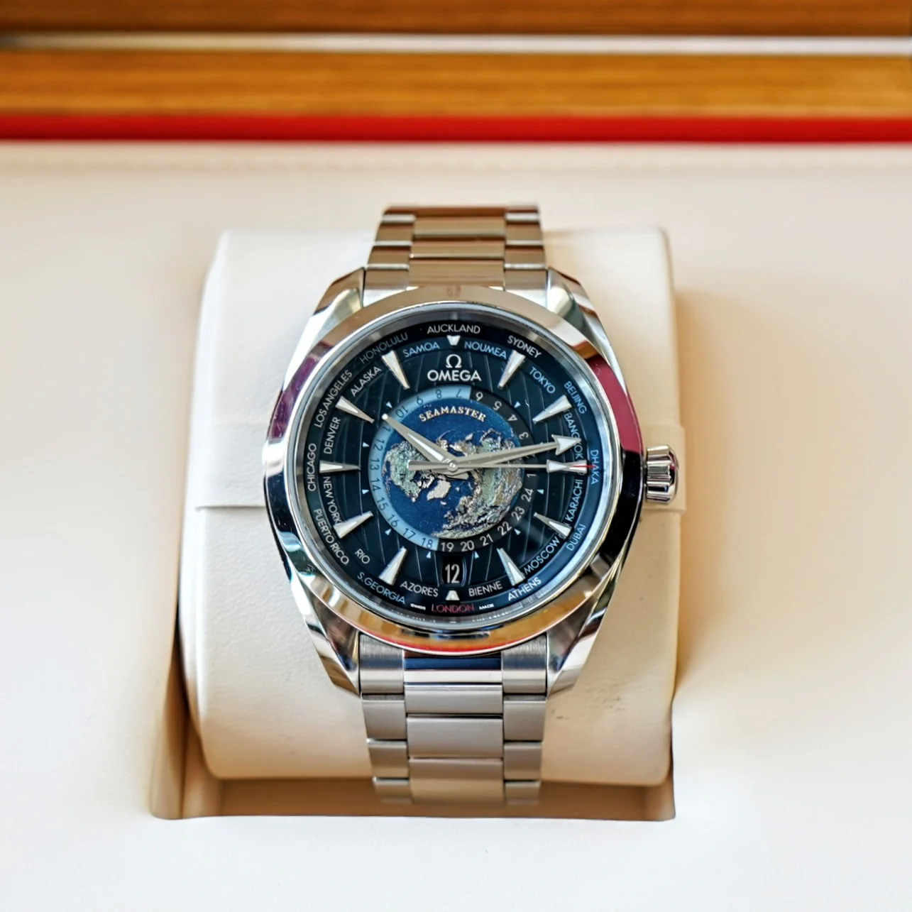 OMEGA Seamaster Aqua Terra Watch 43mm 150M ALL S.S. Wristwatch Ref. 220.10.43.22.03.001 ALL Original Double Box & Papers - Image 8