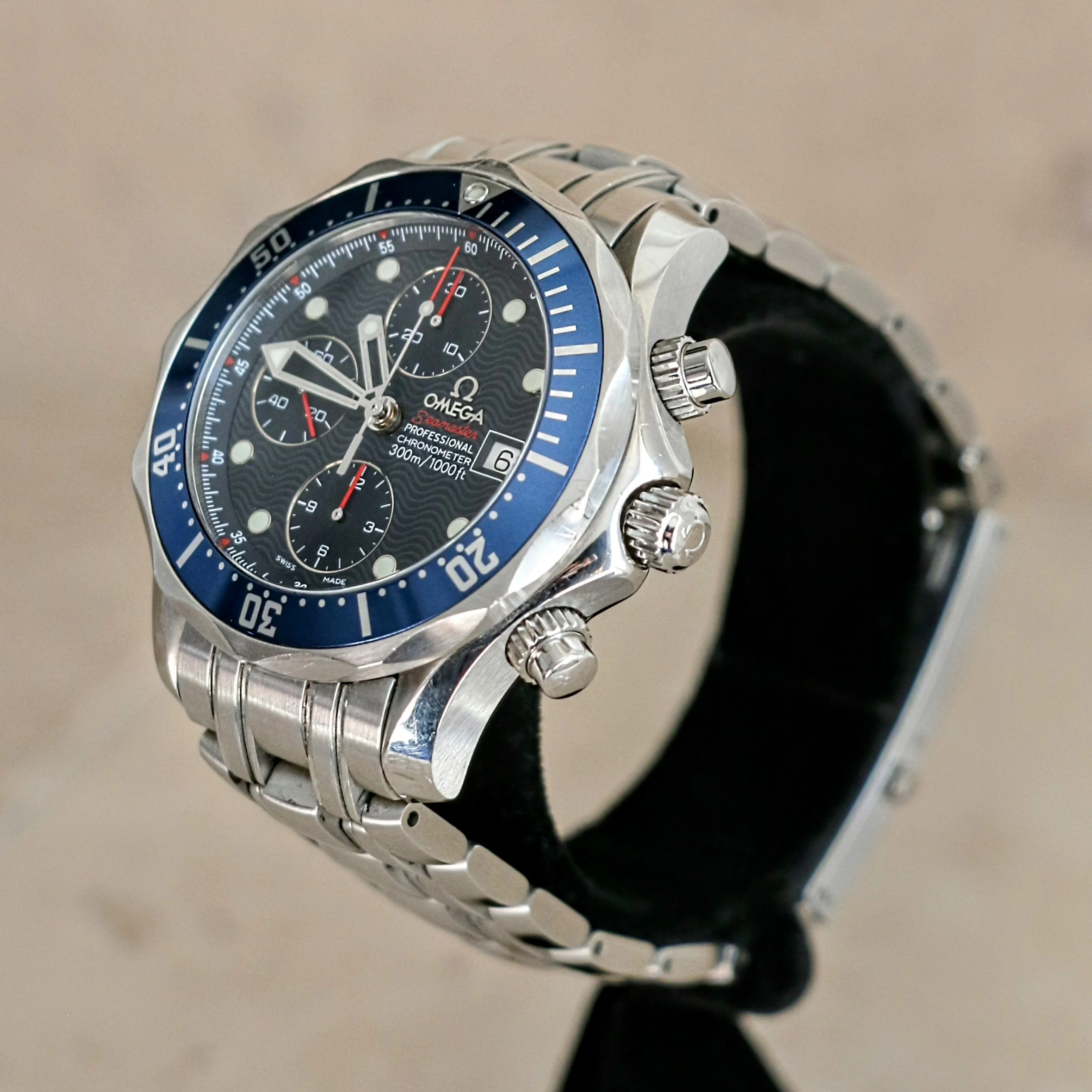 OMEGA Seamaster Chronograph Diver 300M Wristwatch Ref. 2225.80.00 Swiss Made Watch - Image 7