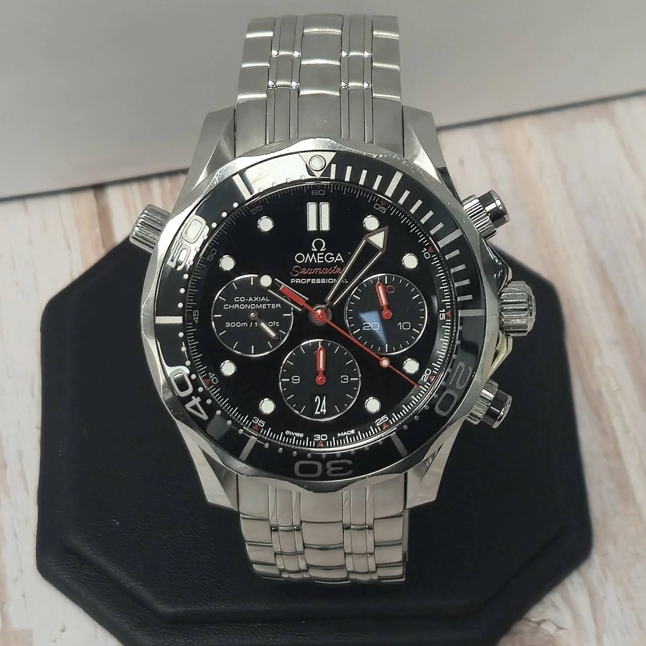 Omega Seamaster Professional Chronograph Automatic Watch 178.0528 44mm ALL S.S. - Image 2