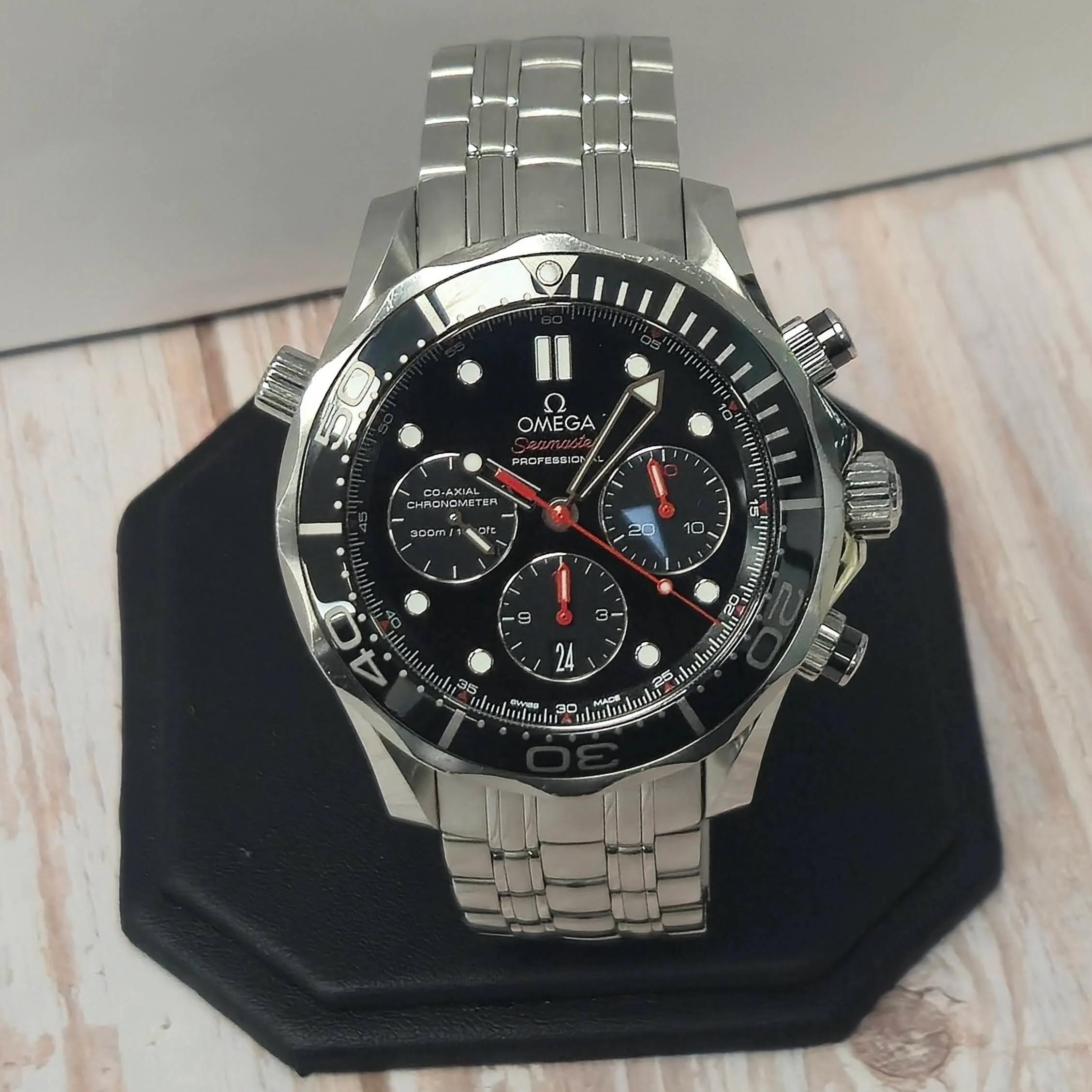 Omega Seamaster Professional Chronograph Automatic Watch 178.0528 44mm ALL S.S. - Image 6