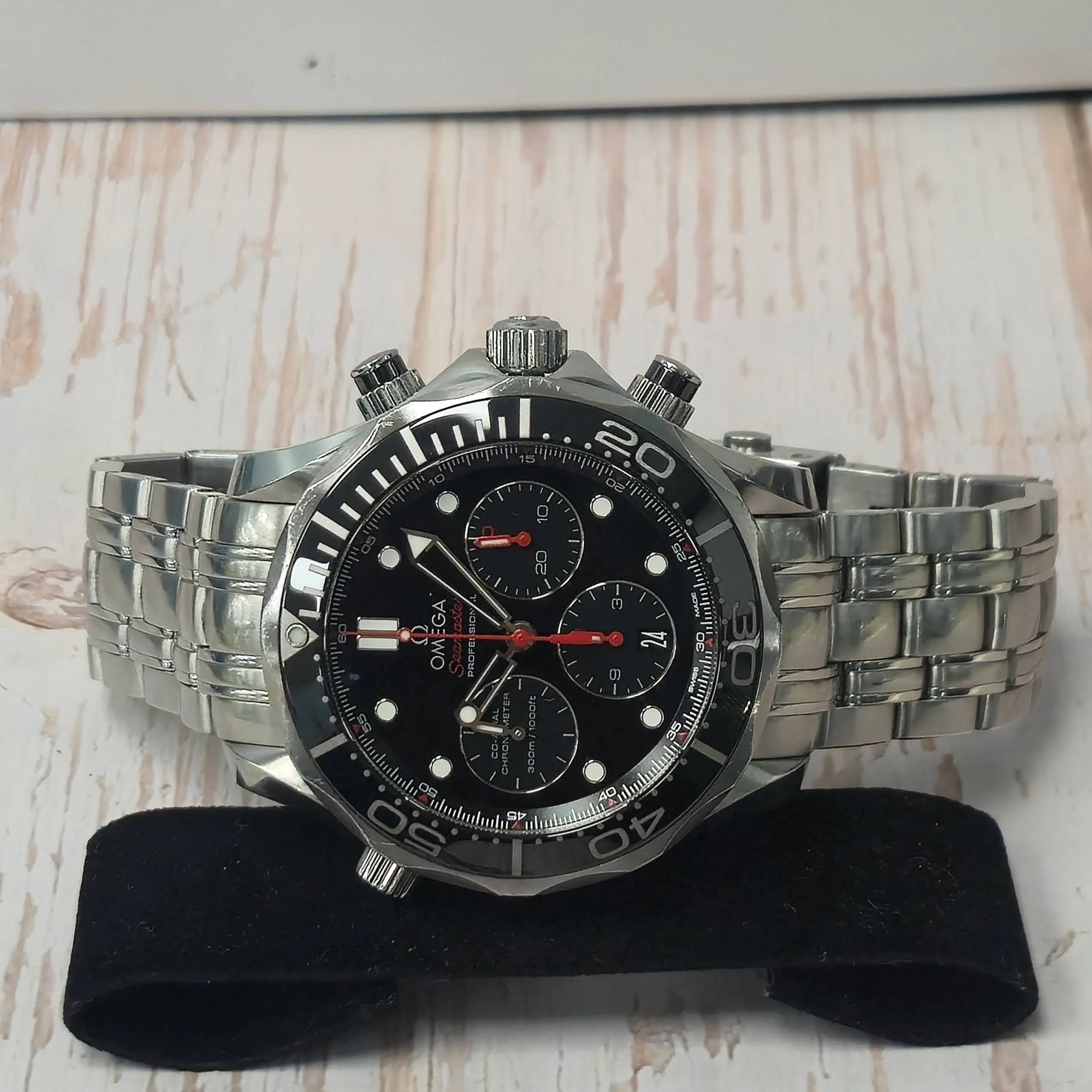 Omega Seamaster Professional Chronograph Automatic Watch 178.0528 44mm ALL S.S. - Image 8