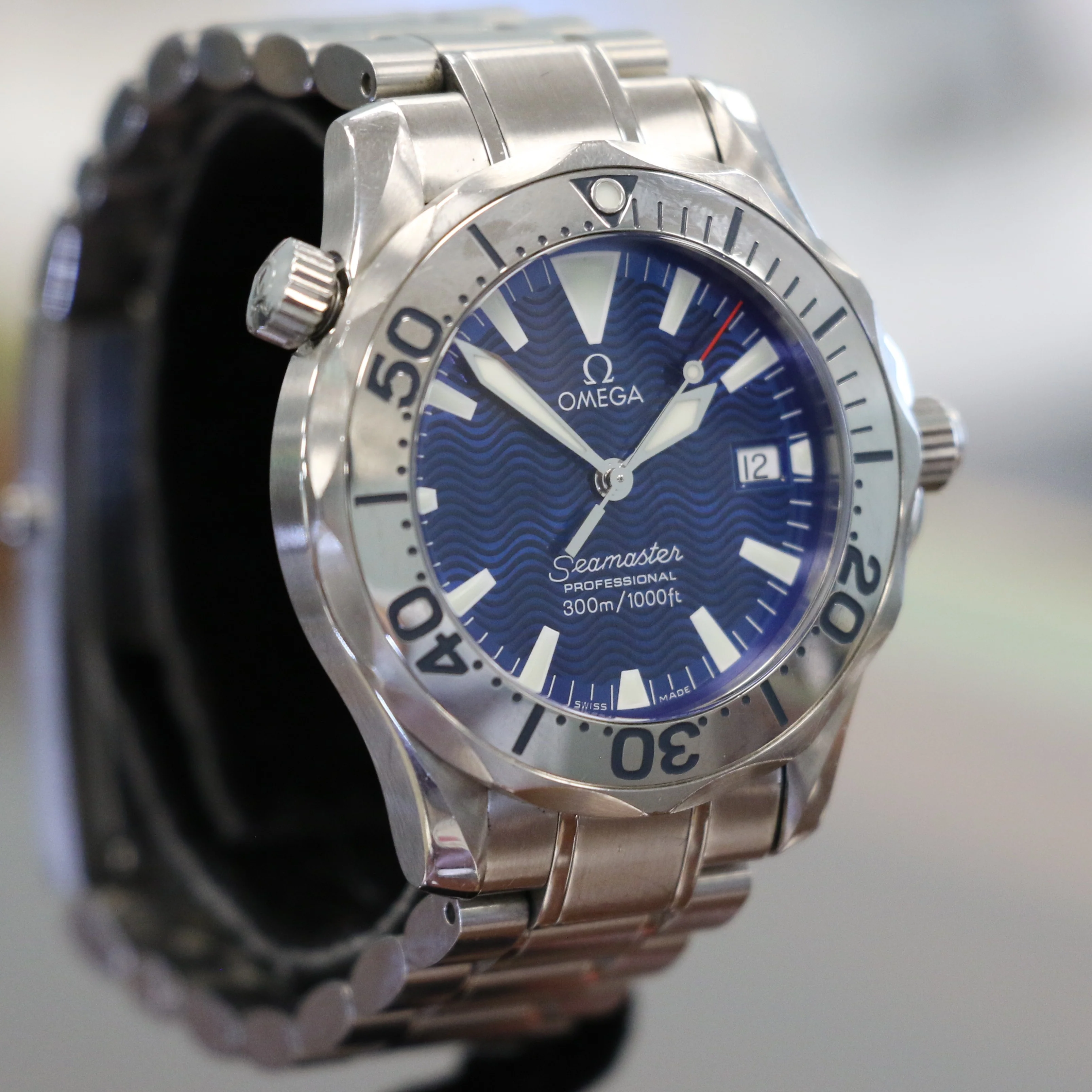 OMEGA Seamaster Professional Watch 36.25mm Ref. 2263.80.00 ALL Original, Box & Papers! Quartz Wristwatch - Image 2
