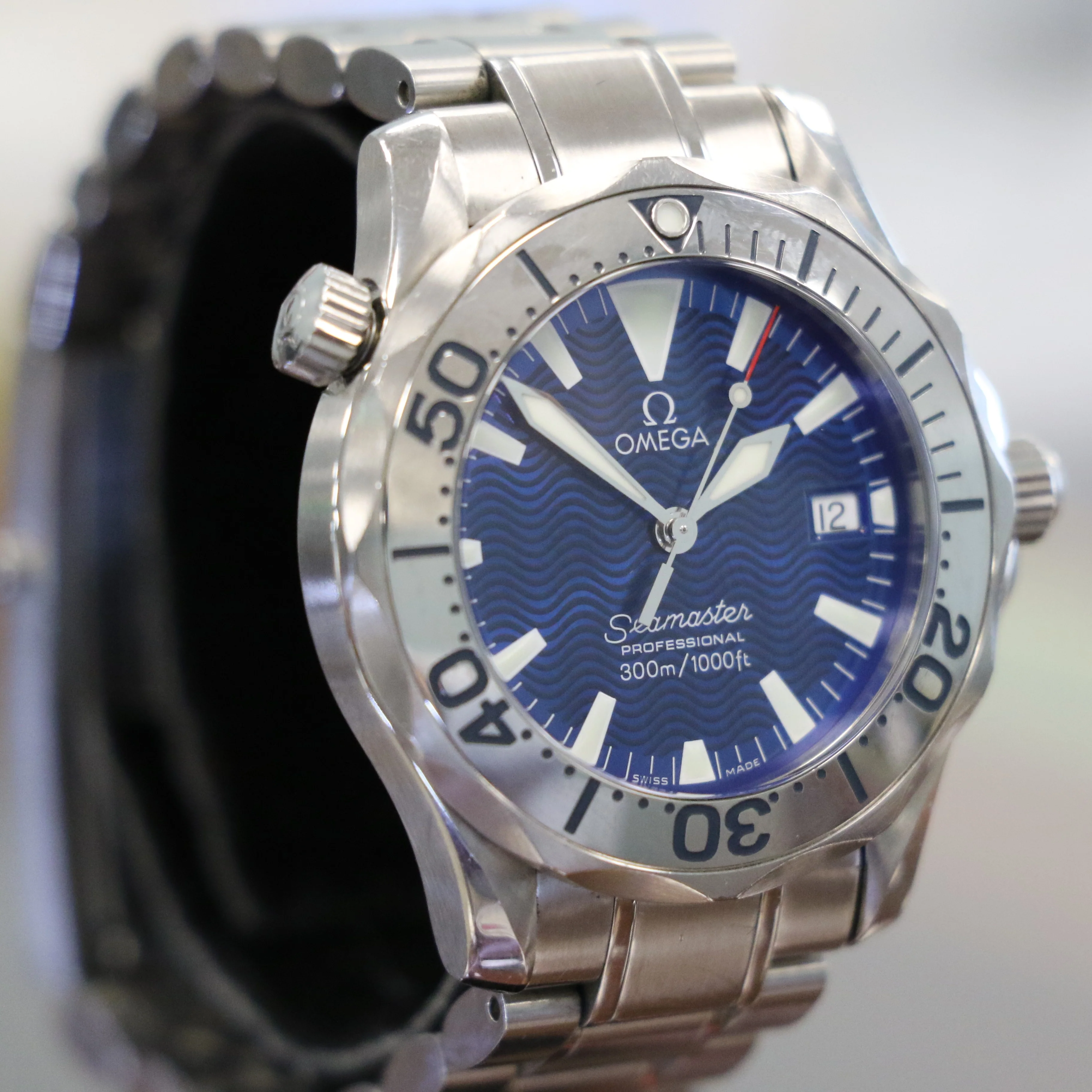 OMEGA Seamaster Professional Watch 36.25mm Ref. 2263.80.00 ALL Original, Box & Papers! Quartz Wristwatch - Image 3