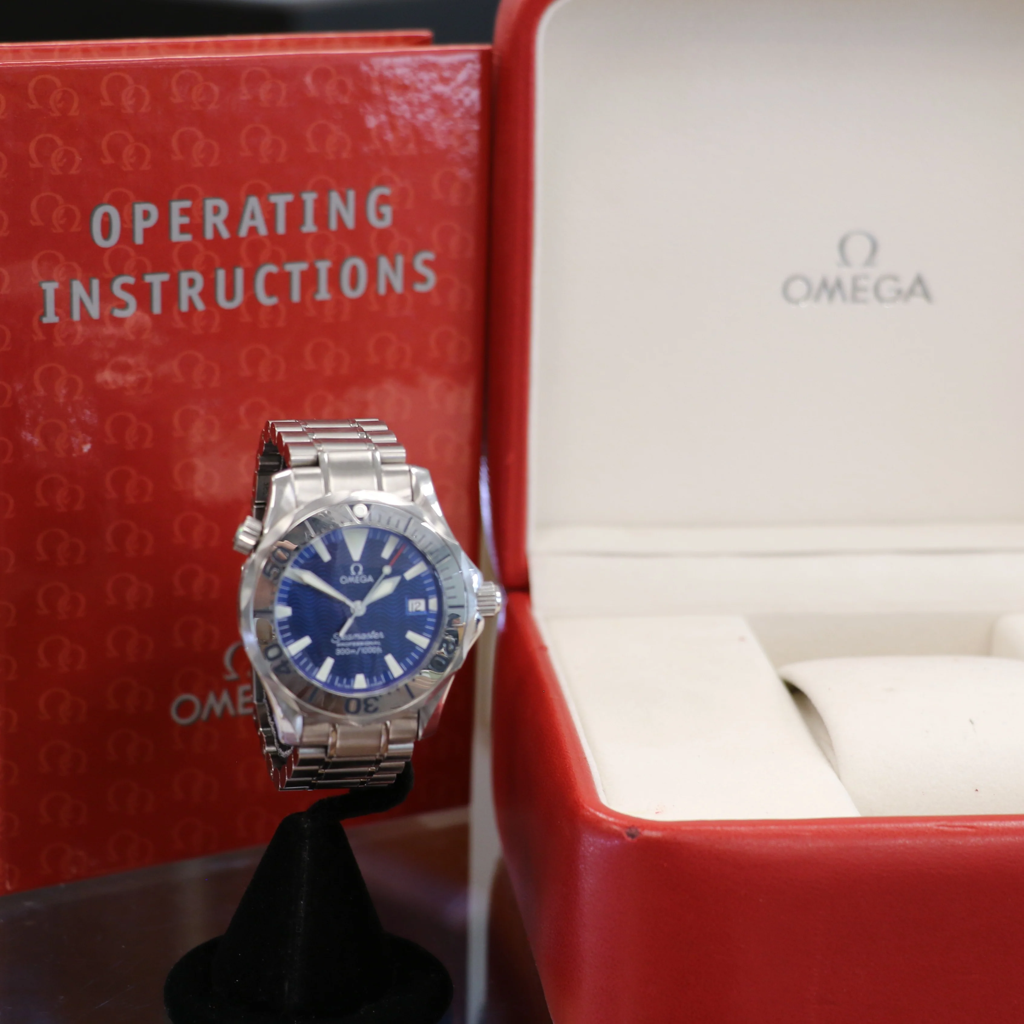 OMEGA Seamaster Professional Watch 36.25mm Ref. 2263.80.00 ALL Original, Box & Papers! Quartz Wristwatch - Image 9
