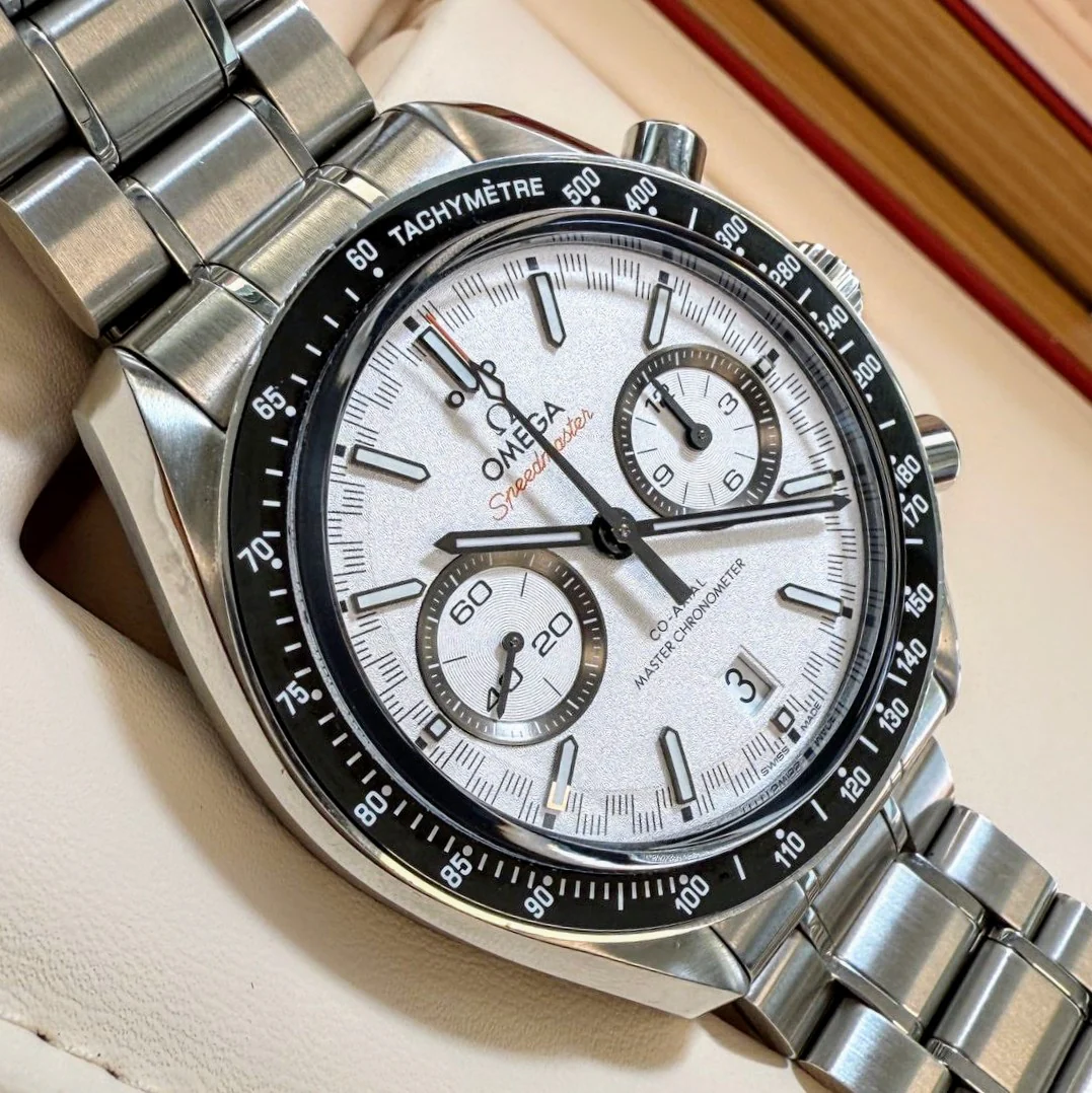OMEGA Speedmaster Racing Automatic Watch 329.30.44.51.04.001 Master Chronometer ALL S.S. - ALL Original 2-Box & Papers - Image 11
