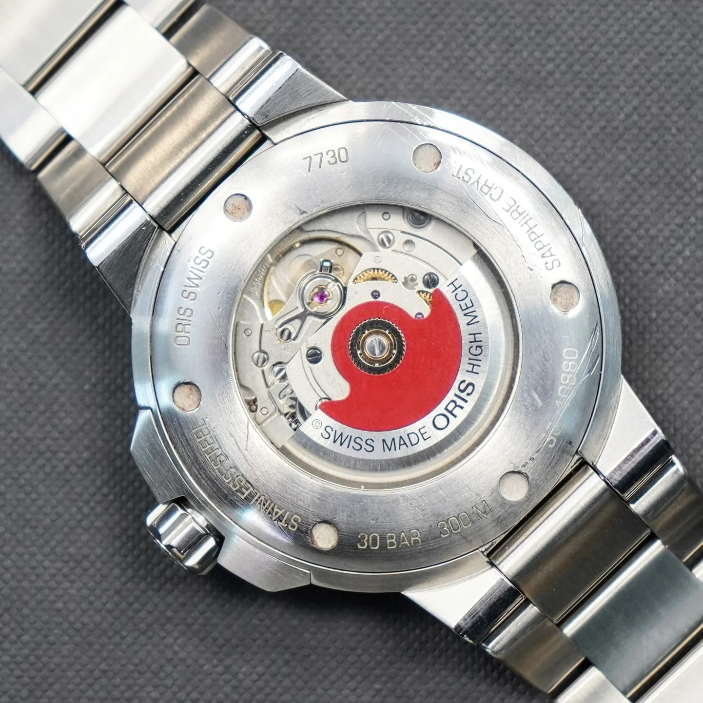 ORIS Aquis Date Watch 733 7730 Dive Automatic Wristwatch S.S. - ALL Original - Double Box & Papers - Image 12