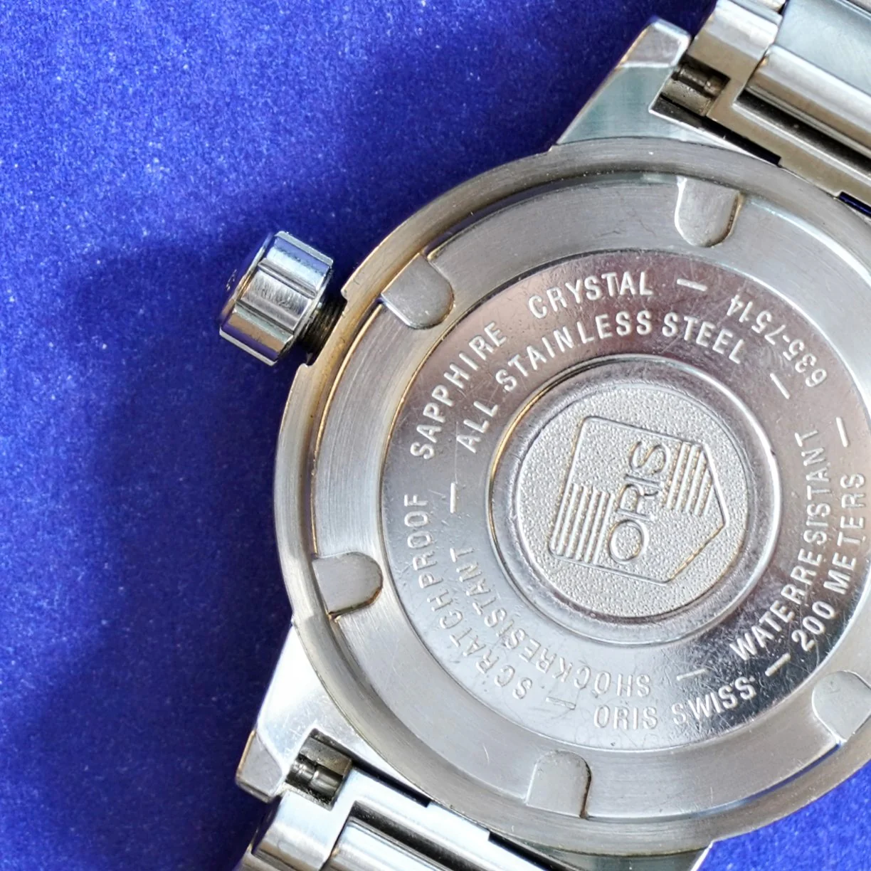 ORIS Big Crown BC3 Regulator Diver's Watch 635-7514 Automatic 27 Jewels Swiss Wristwatch - Image 11