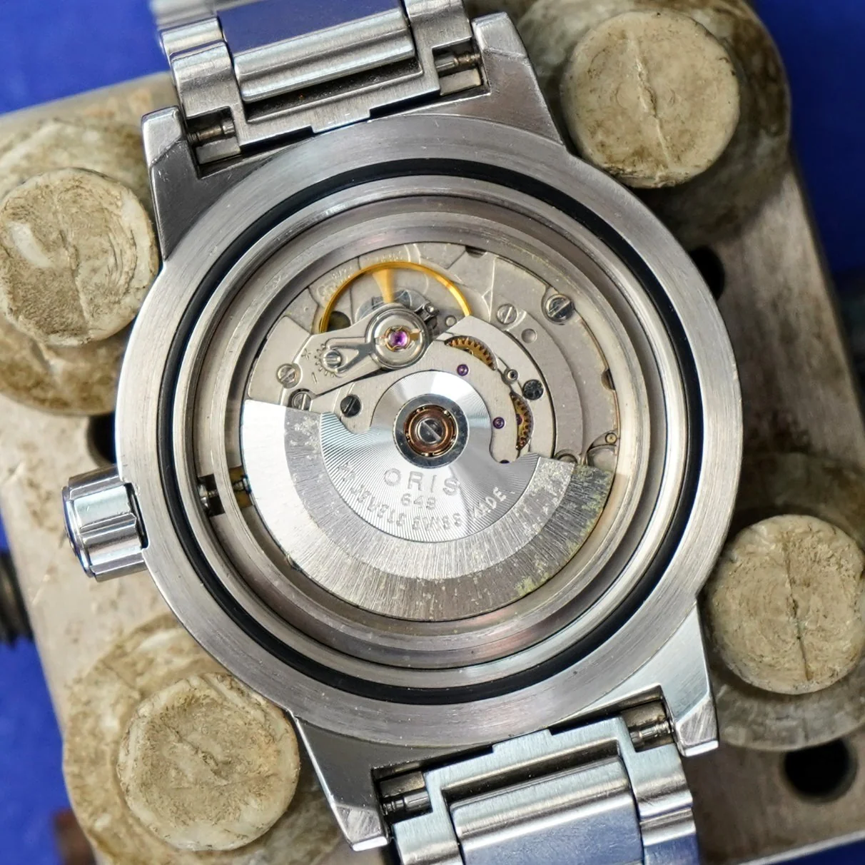 ORIS Big Crown BC3 Regulator Diver's Watch 635-7514 Automatic 27 Jewels Swiss Wristwatch - Image 12