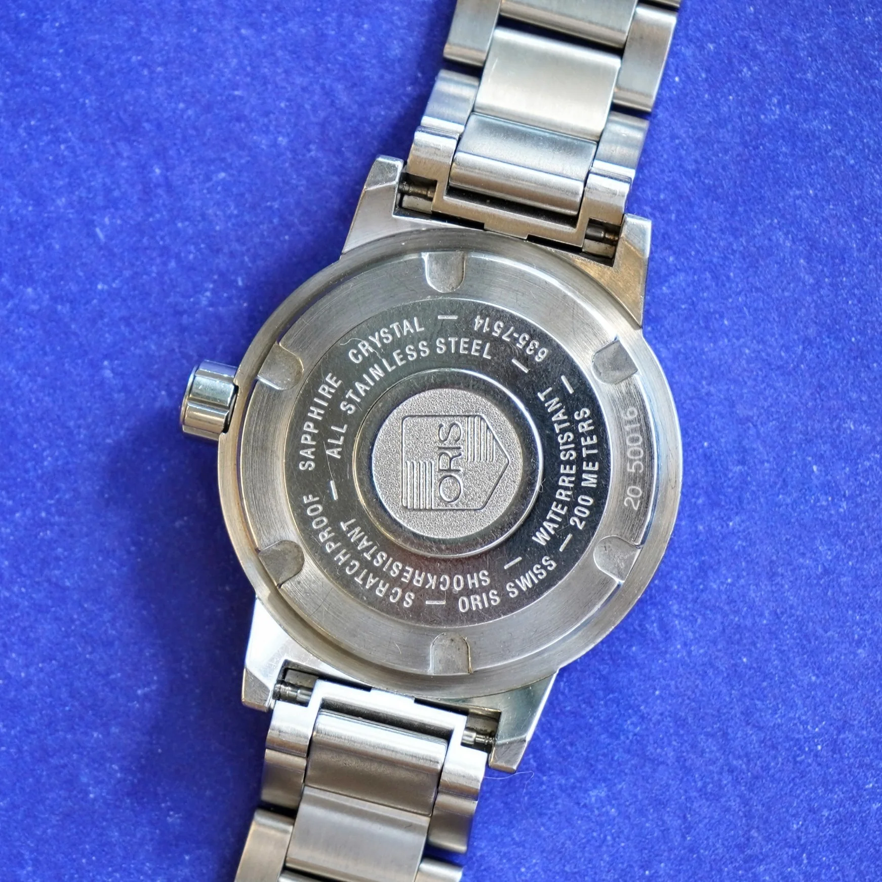 ORIS Big Crown BC3 Regulator Diver's Watch 635-7514 Automatic 27 Jewels Swiss Wristwatch - Image 9
