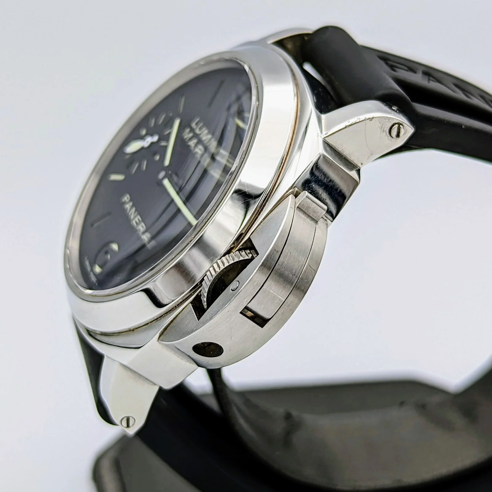 PANERAI Luminor Marina Manual Watch Original Strap Swiss Wristwatch - Image 12