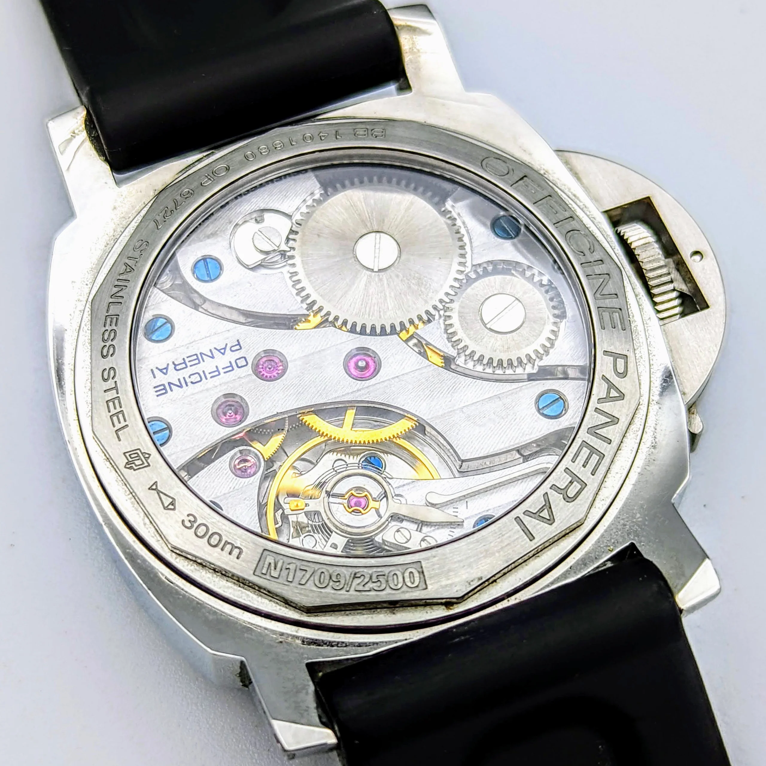 PANERAI Luminor Marina Manual Watch Original Strap Swiss Wristwatch - Image 16