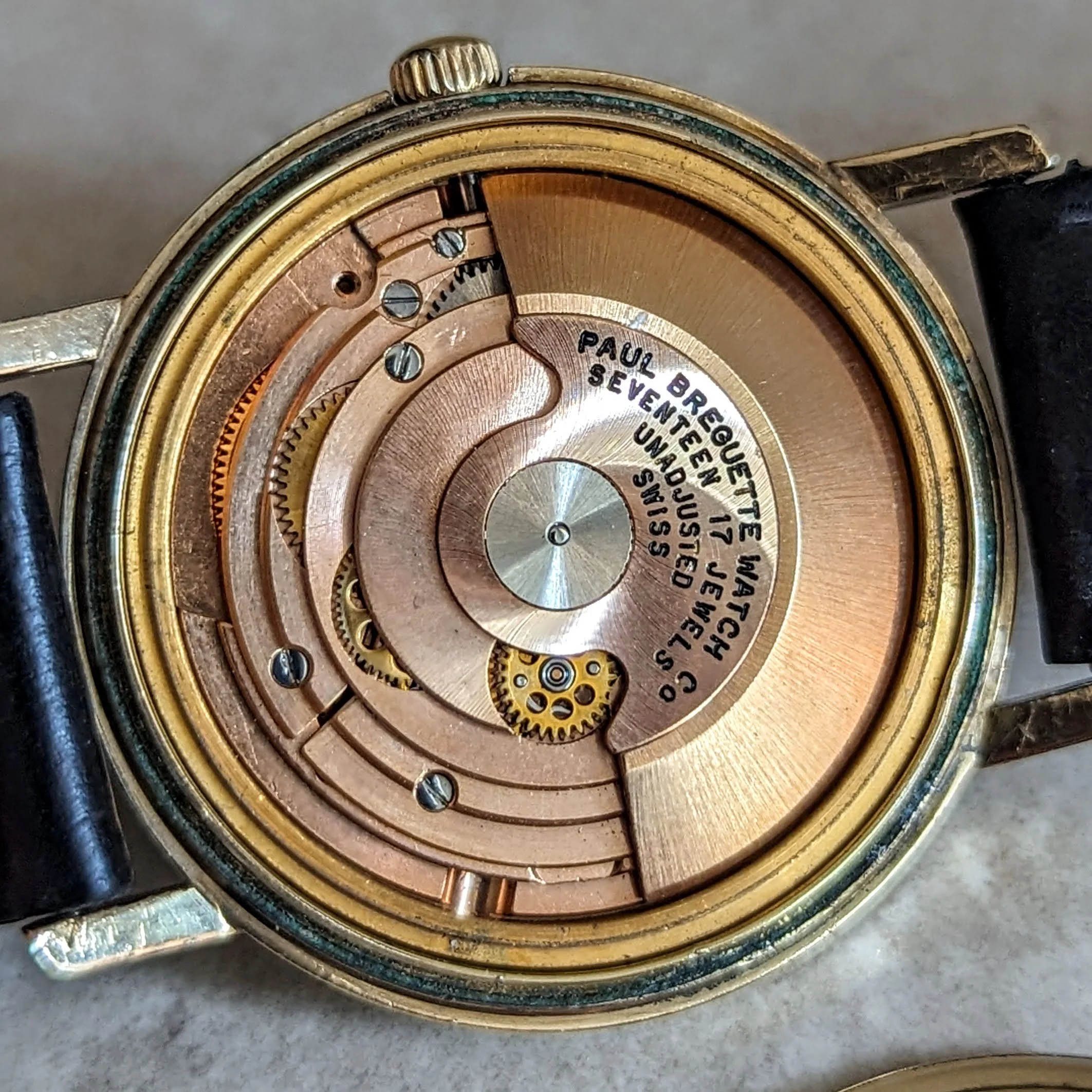 PAUL BREGUETTE Automatic Watch 17 Jewels ETA 2451 Swiss Made Vintage Wristwatch - Image 6