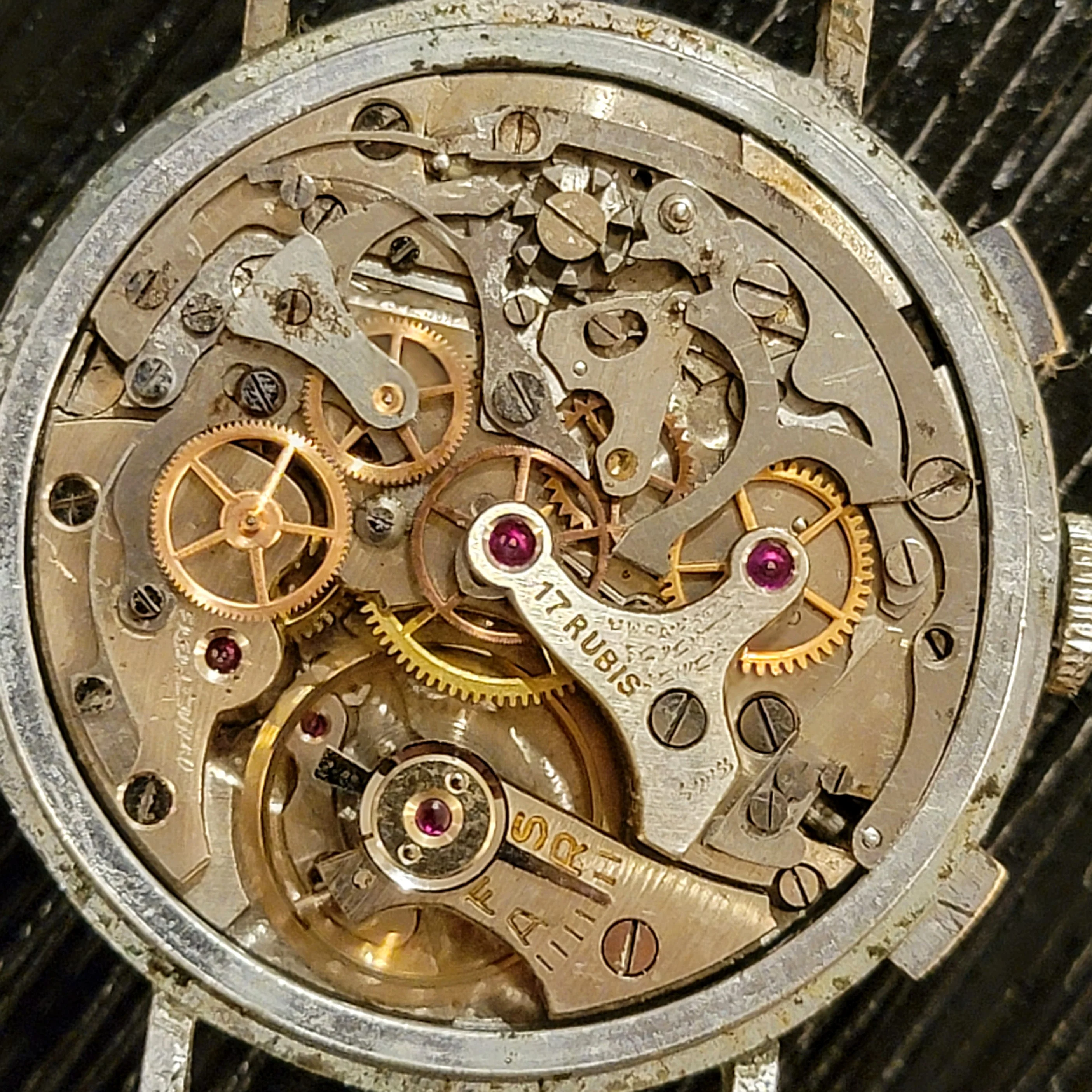POSTALA Military Doctor's Watch Landeron 39 Chronograph Wristwatch - Image 15