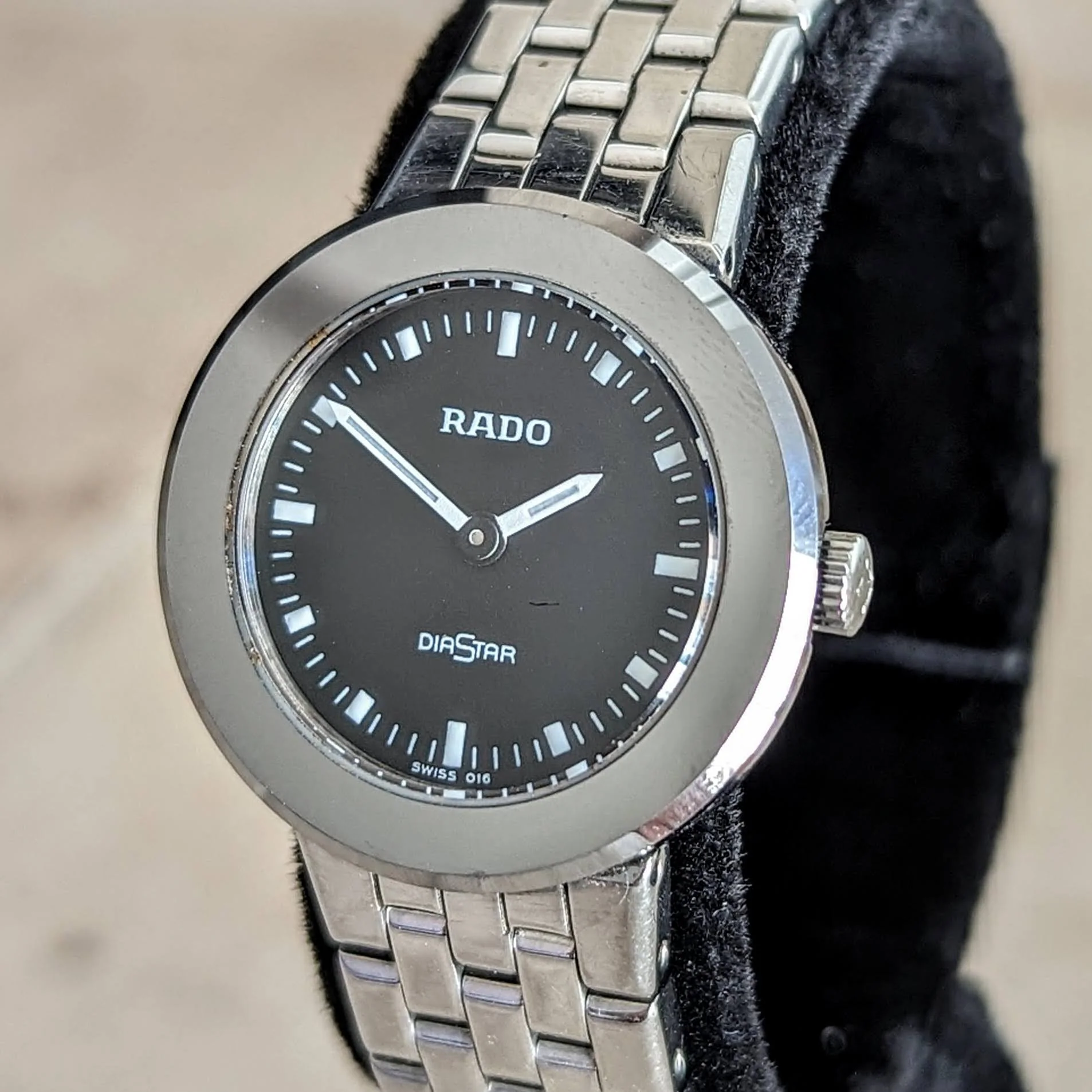 RADO Diastar Watch Ref. 153.0342.3 Swiss Made Women's Wristwatch Quartz - Image 6