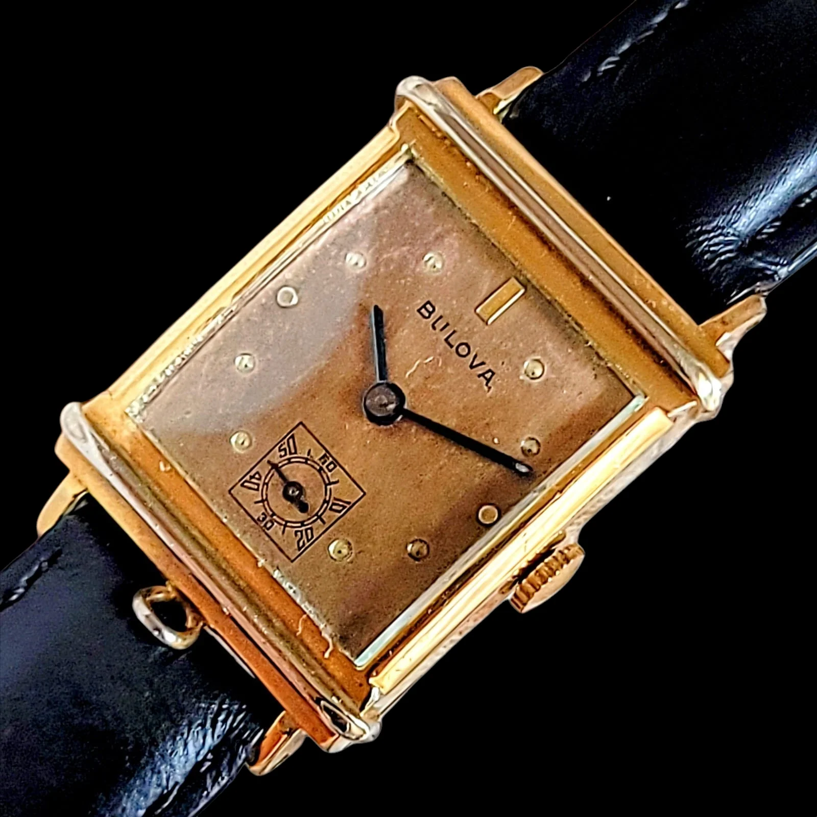 BULOVA 1941 "Two Tone" Watch - Rose Gold Dial - Image 8