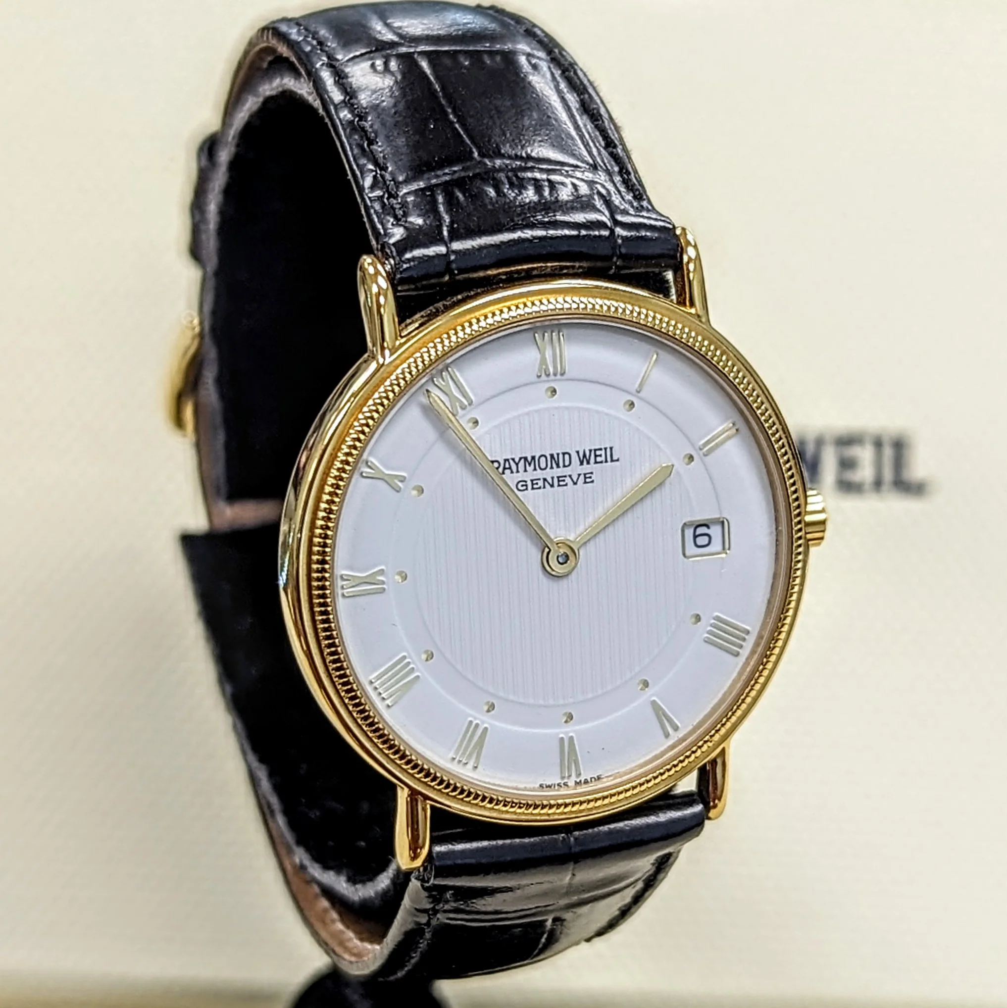 Raymond Weil Geneve Watch & Wallet Set - Ref. 5514-1 Original Box & Papers - Image 2
