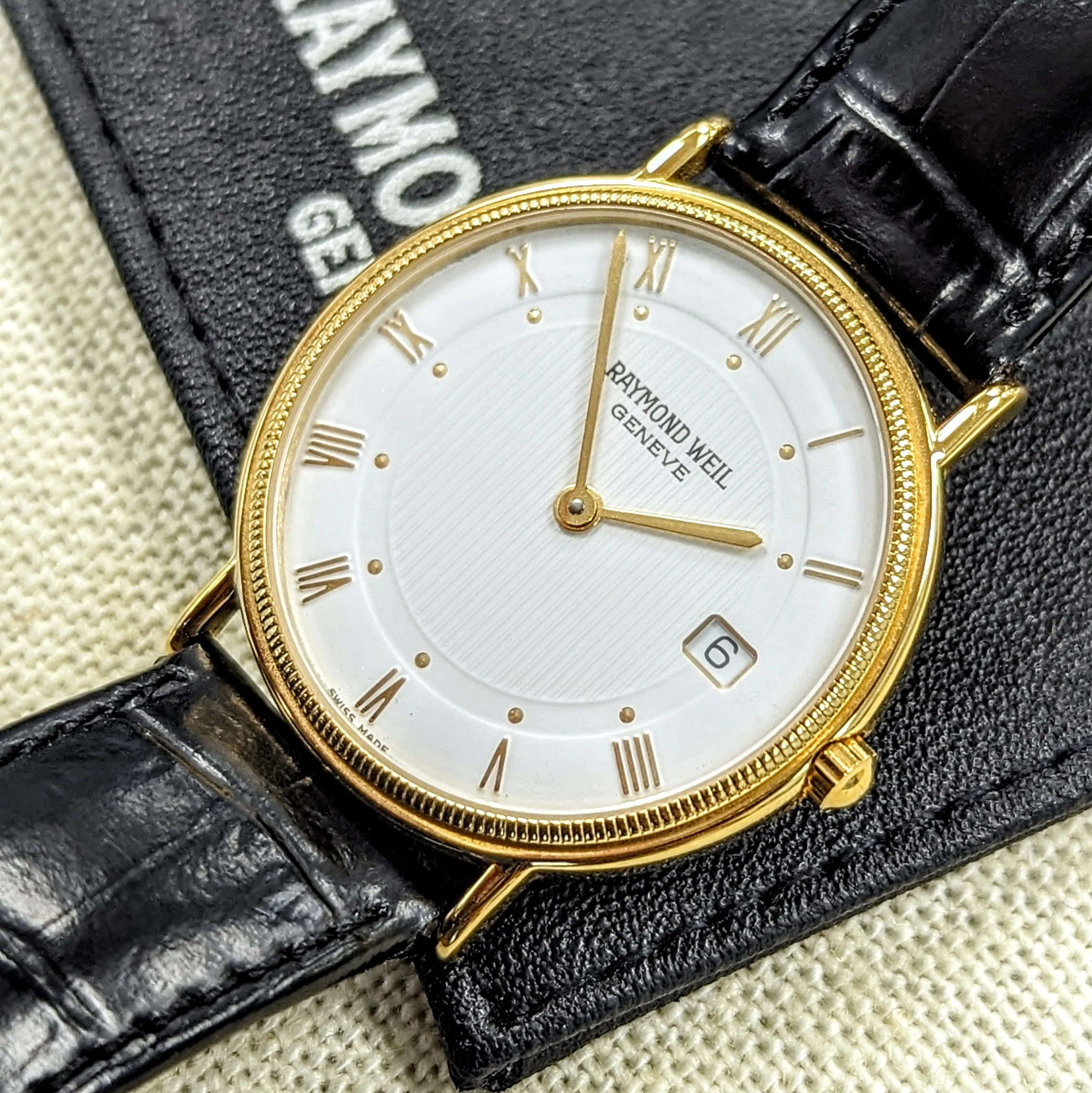 Raymond Weil Geneve Watch & Wallet Set - Ref. 5514-1 Original Box & Papers - Image 8