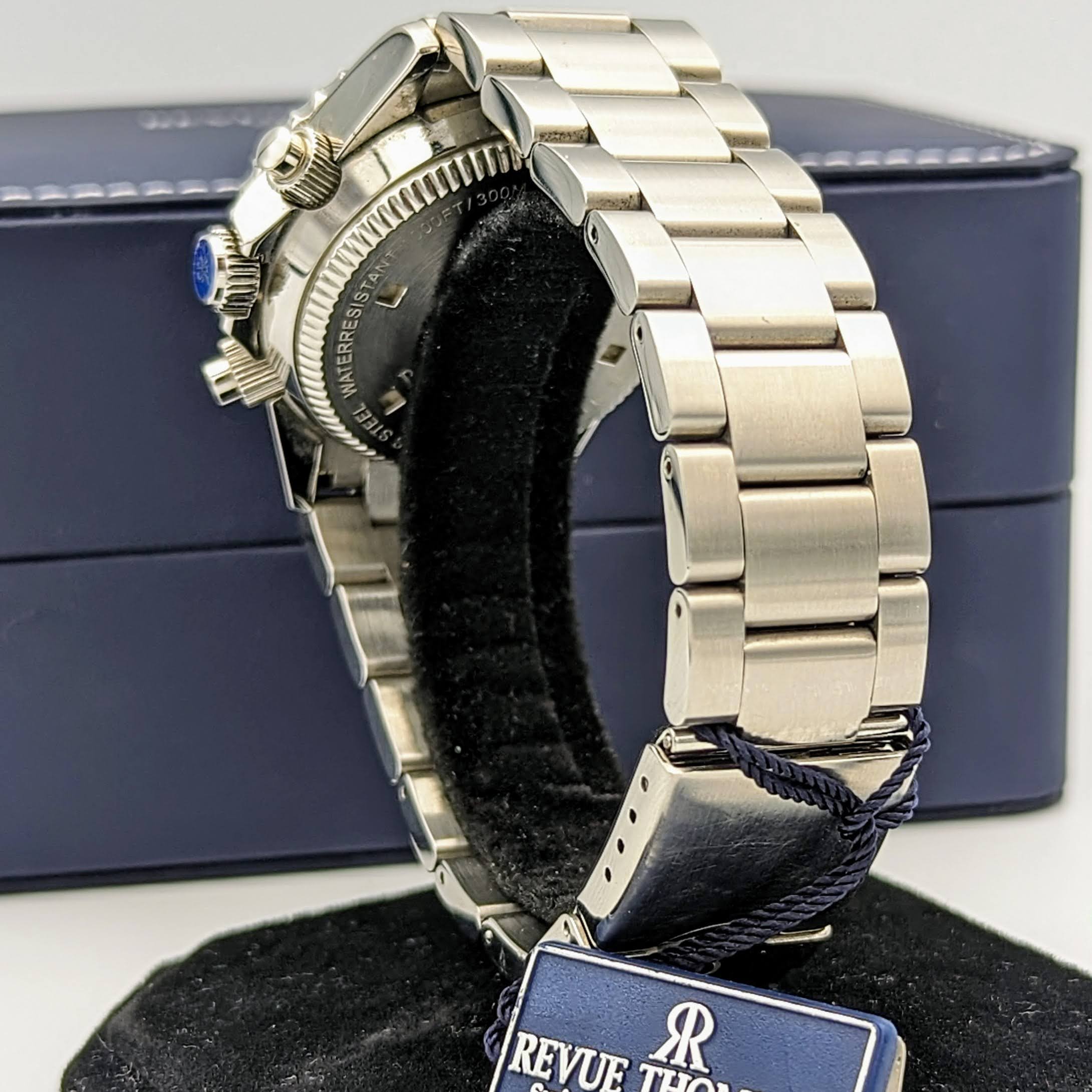 REVUE THOMMEN Diver Automatic Watch 17571.6137 Chronograph Wristwatch in BOX! - Image 7