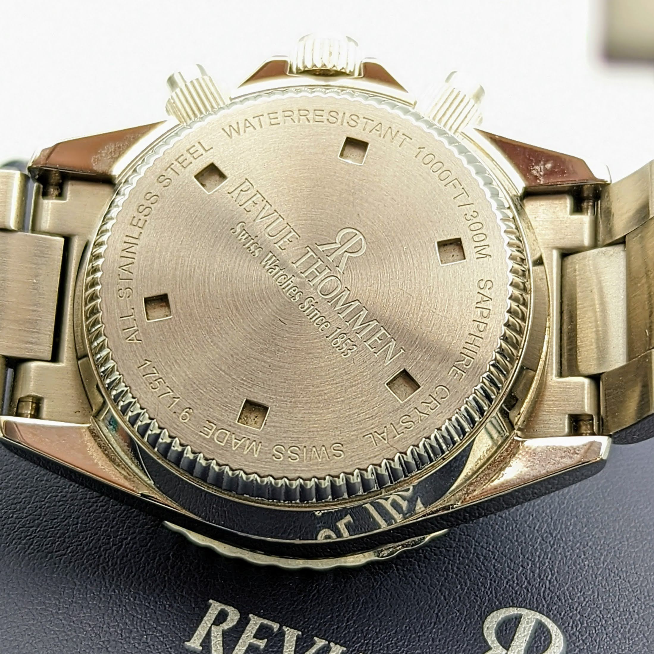 REVUE THOMMEN Diver Automatic Watch 17571.6137 Chronograph Wristwatch in BOX! - Image 8
