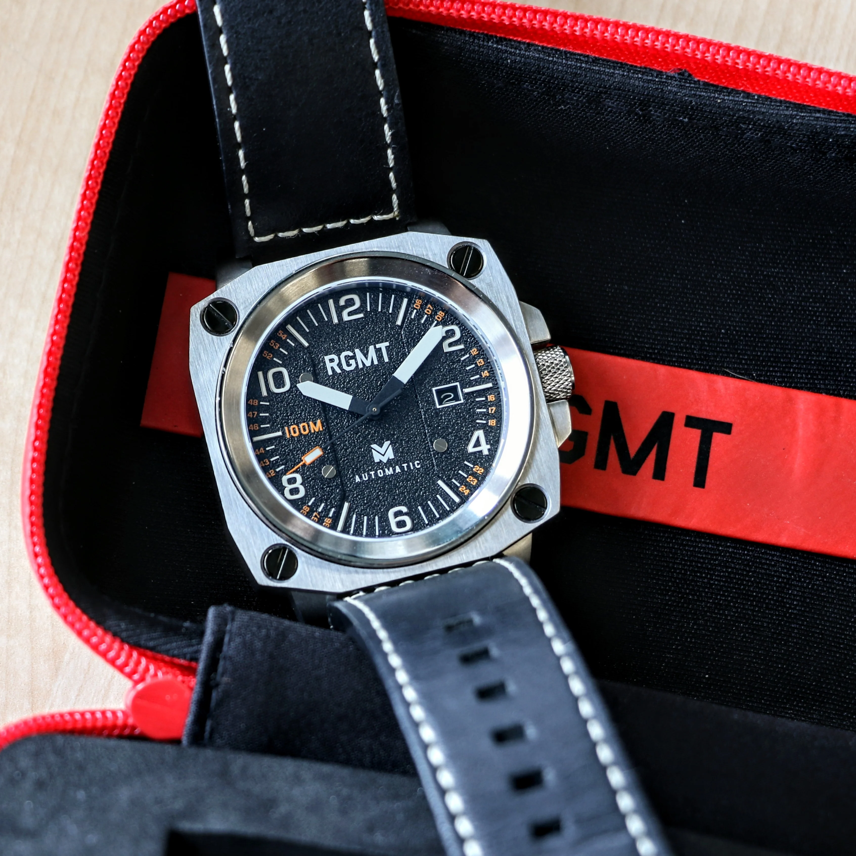 RGMT Altimeter Automatic Watch 24 Jewels NH35A - RG-8016 - ALL Original, Box & Papers! - Image 12