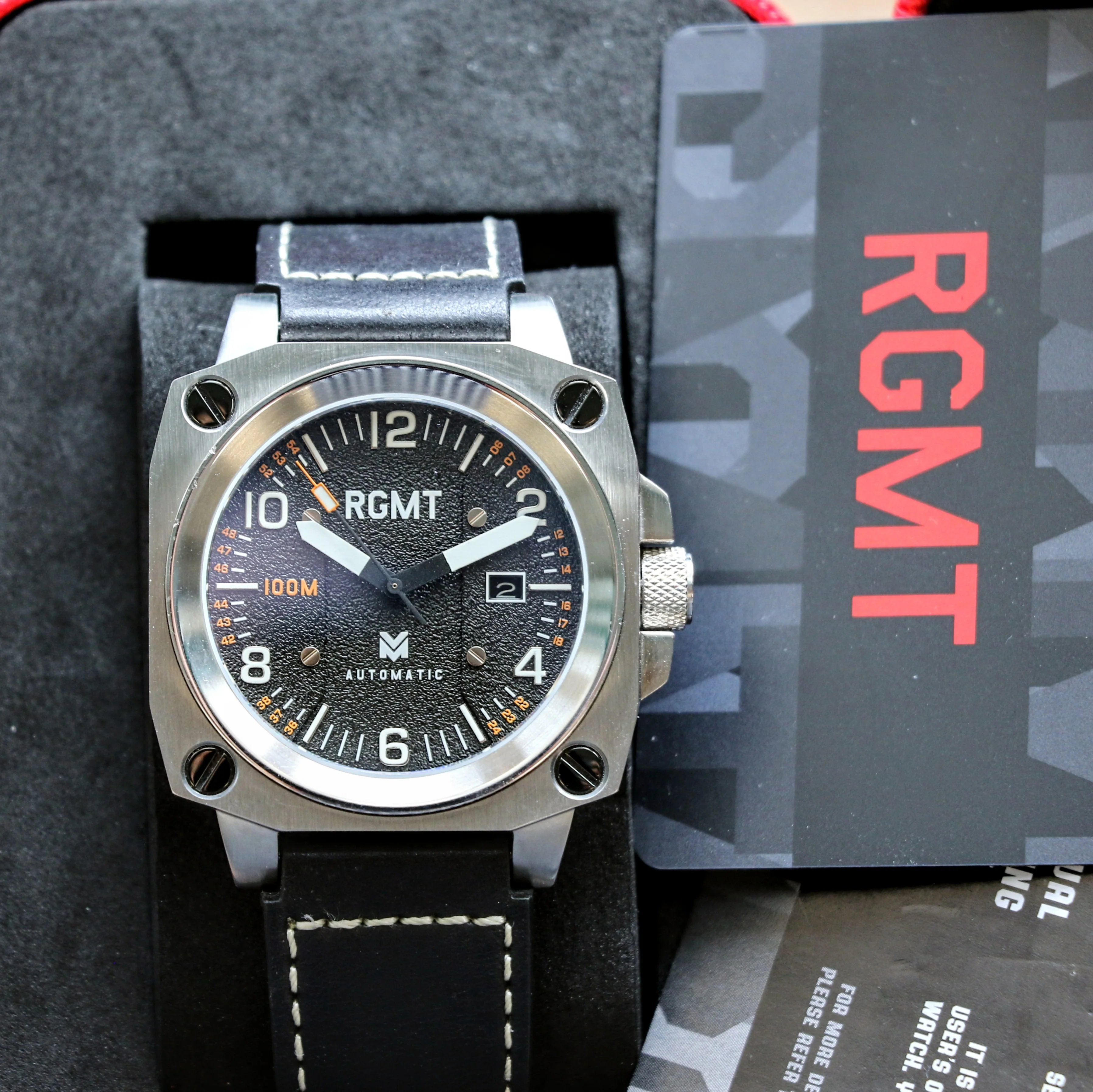 RGMT Altimeter Automatic Watch 24 Jewels NH35A - RG-8016 - ALL Original, Box & Papers! - Image 14