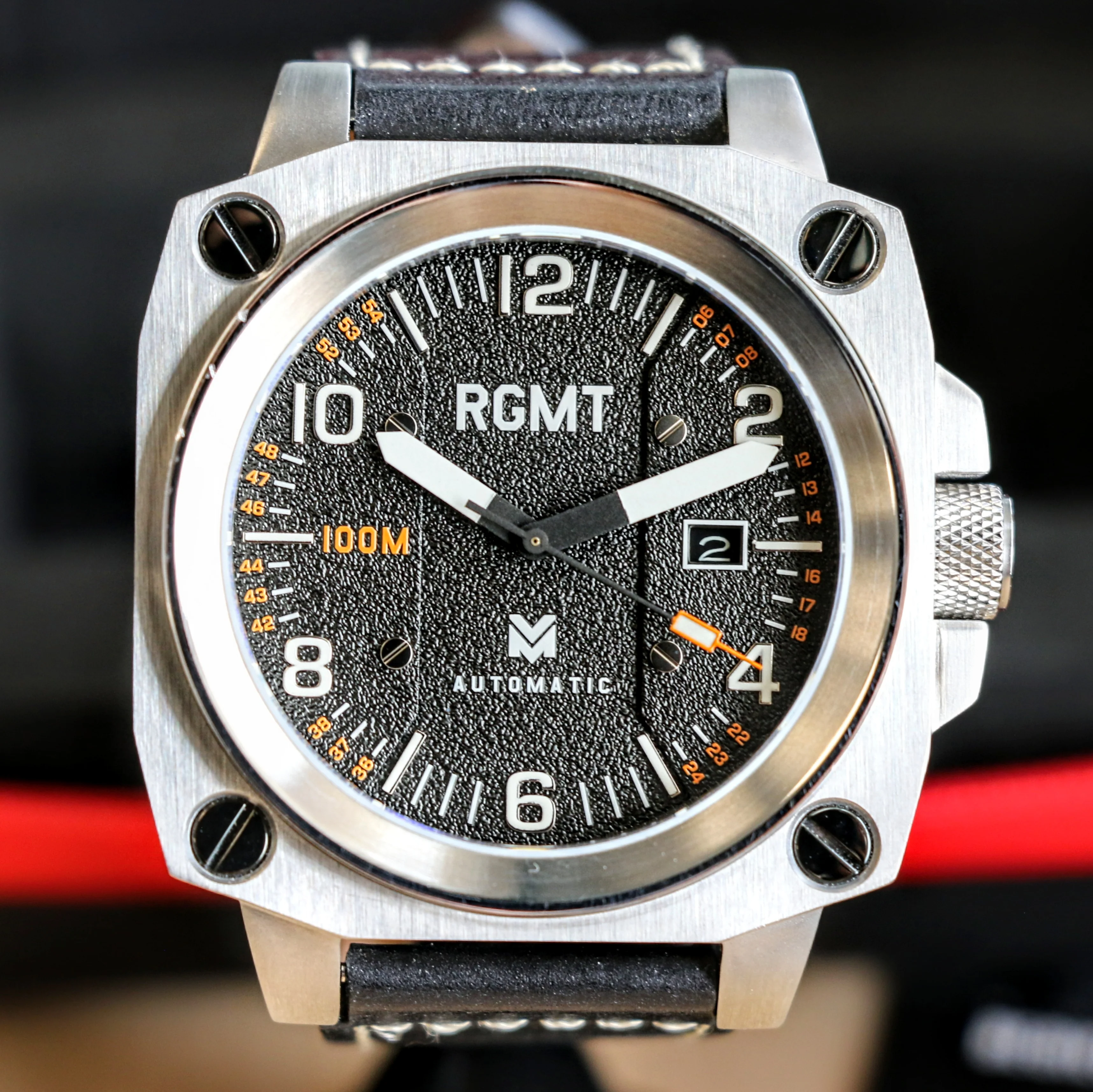 RGMT Altimeter Automatic Watch 24 Jewels NH35A - RG-8016 - ALL Original, Box & Papers! - Image 2