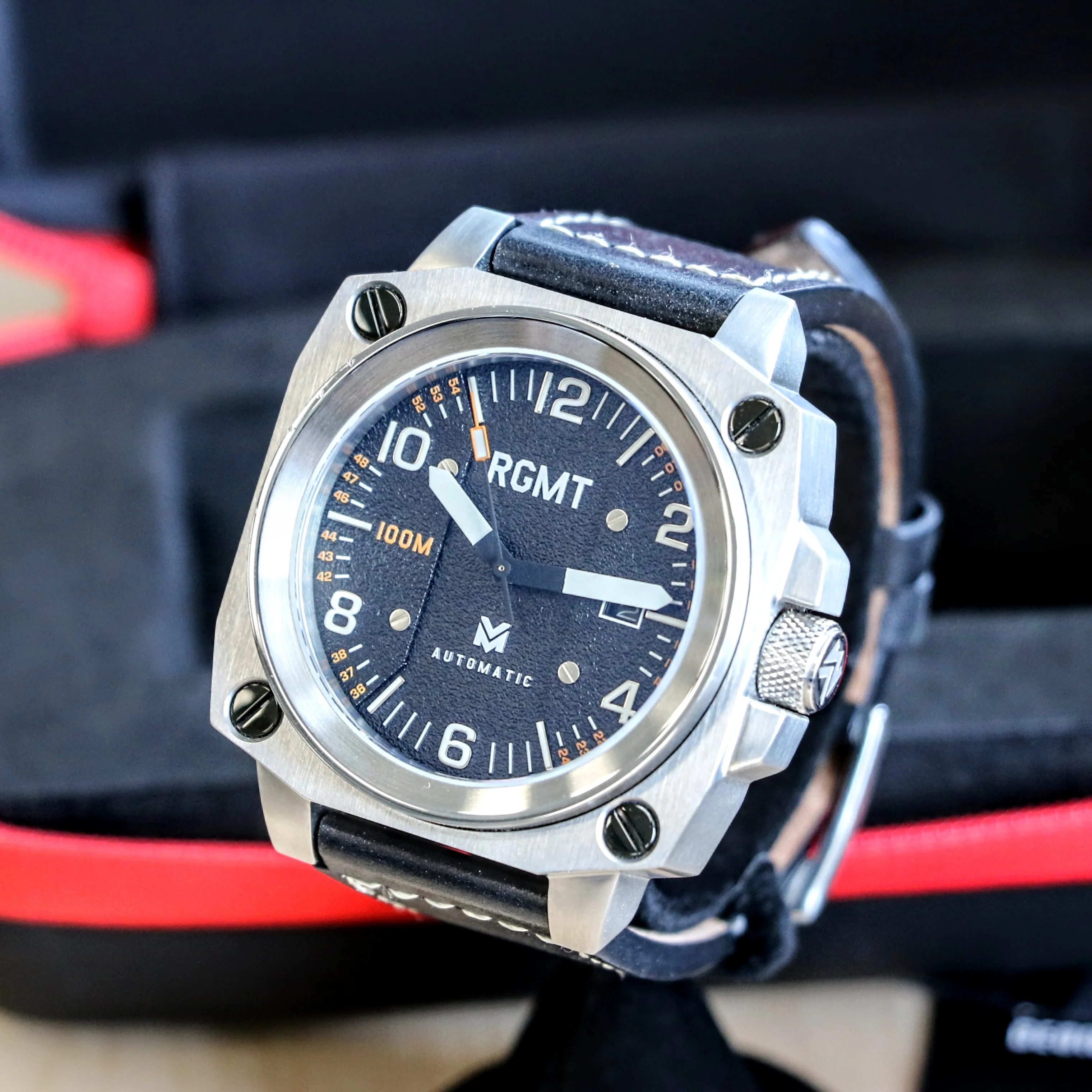 RGMT Altimeter Automatic Watch 24 Jewels NH35A - RG-8016 - ALL Original, Box & Papers! - Image 4