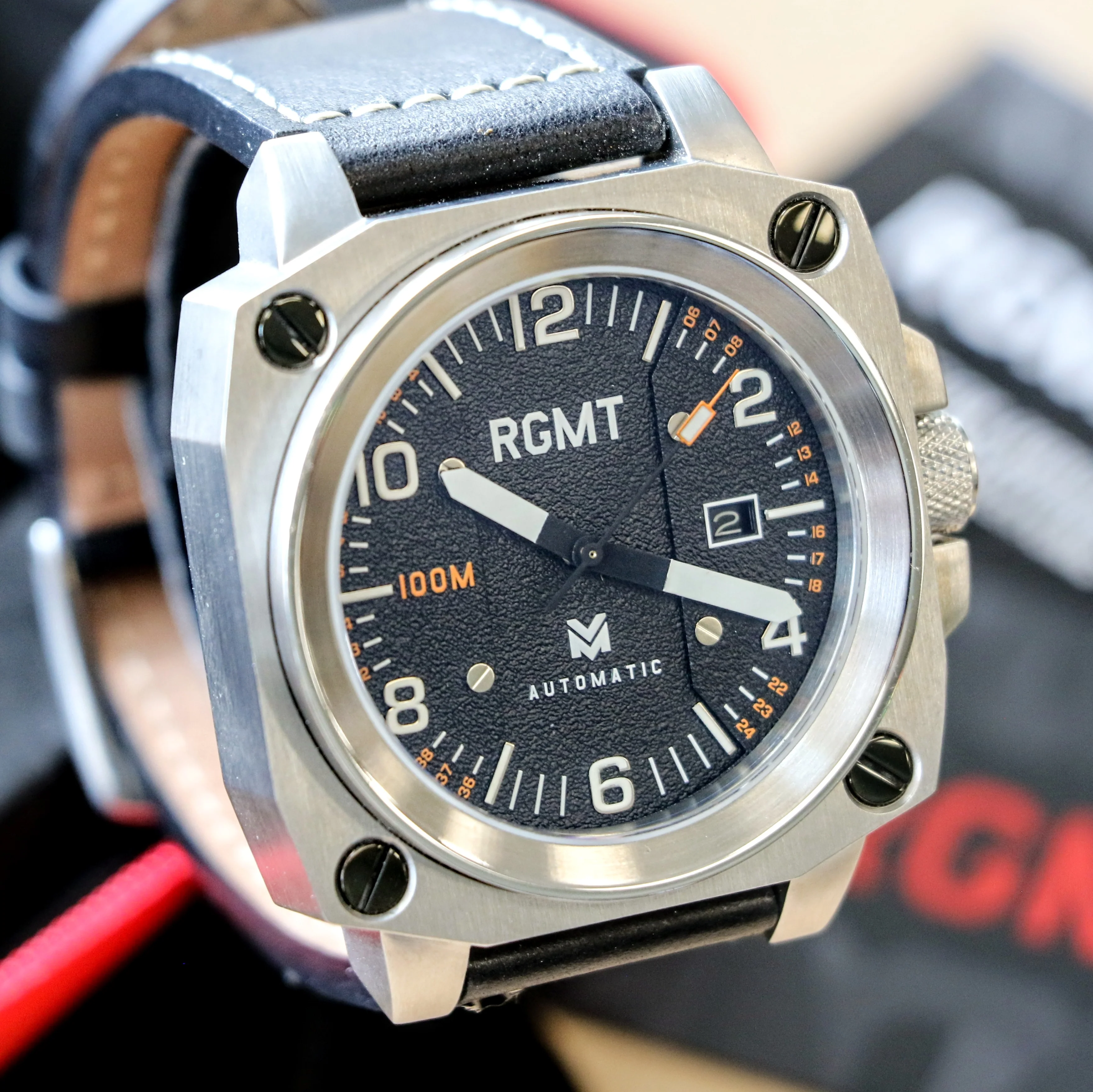 RGMT Altimeter Automatic Watch 24 Jewels NH35A - RG-8016 - ALL Original, Box & Papers! - Image 6