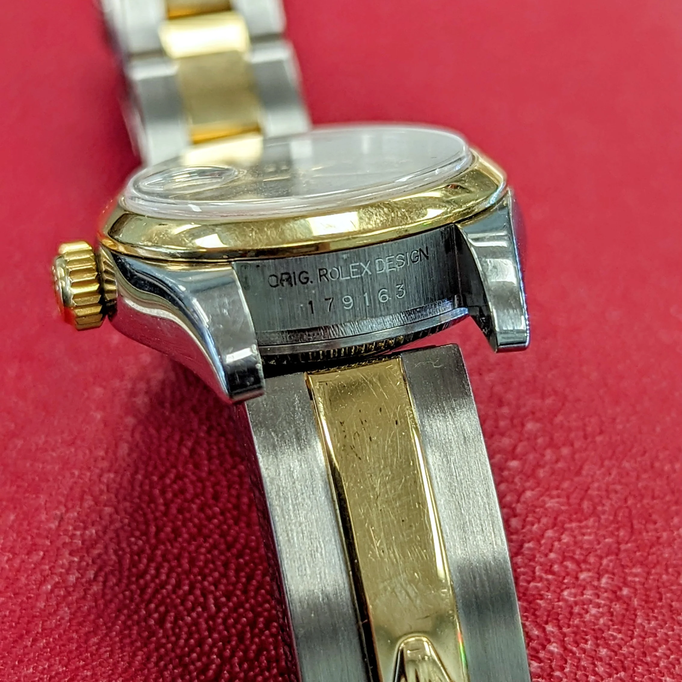 ROLEX Oyster Perpetual Datejust Watch Ref. 179163 Ladies 26mm Two-Tone Wristwatch - Image 12